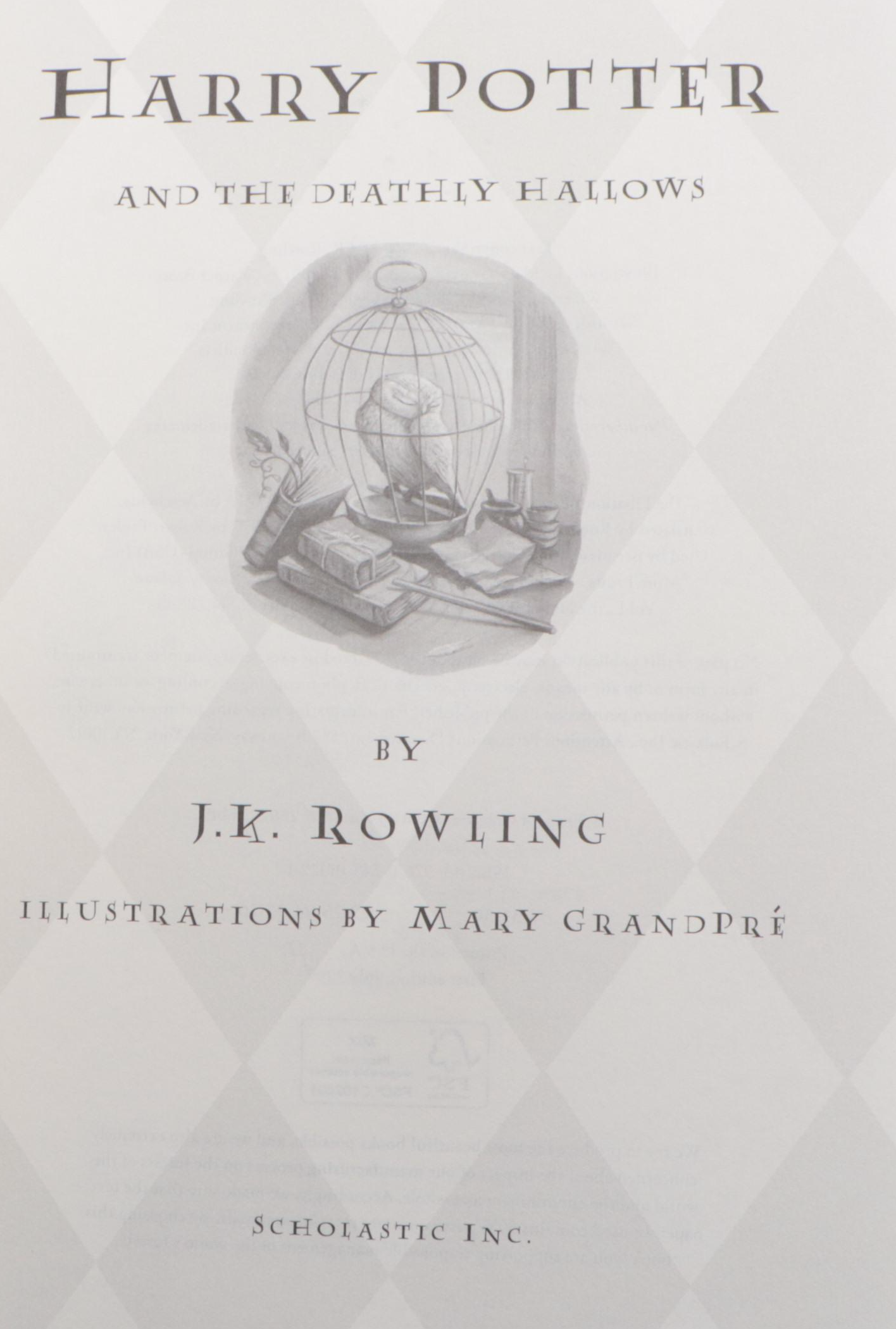 First American Edition "Harry Potter" Complete Series by J. K. Rowling