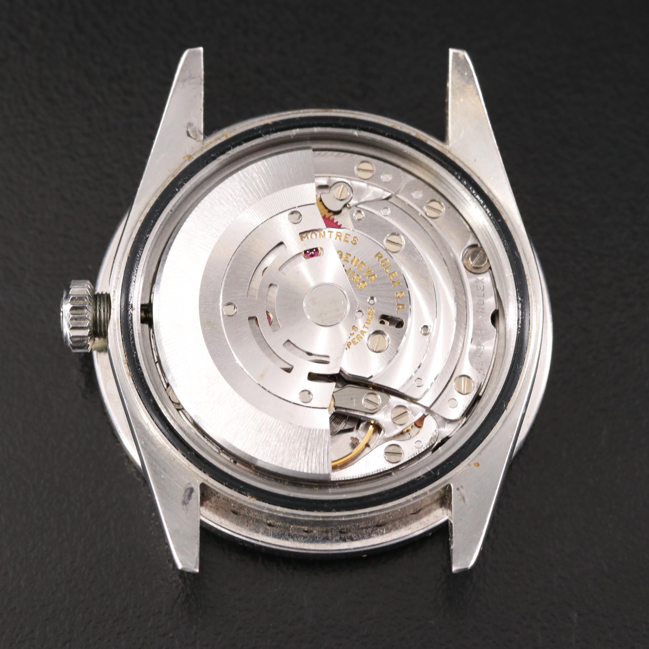 Rolex Datejust 16220 Custom 3.75 CTW Diamond Dial & Bezel Automatic Watch