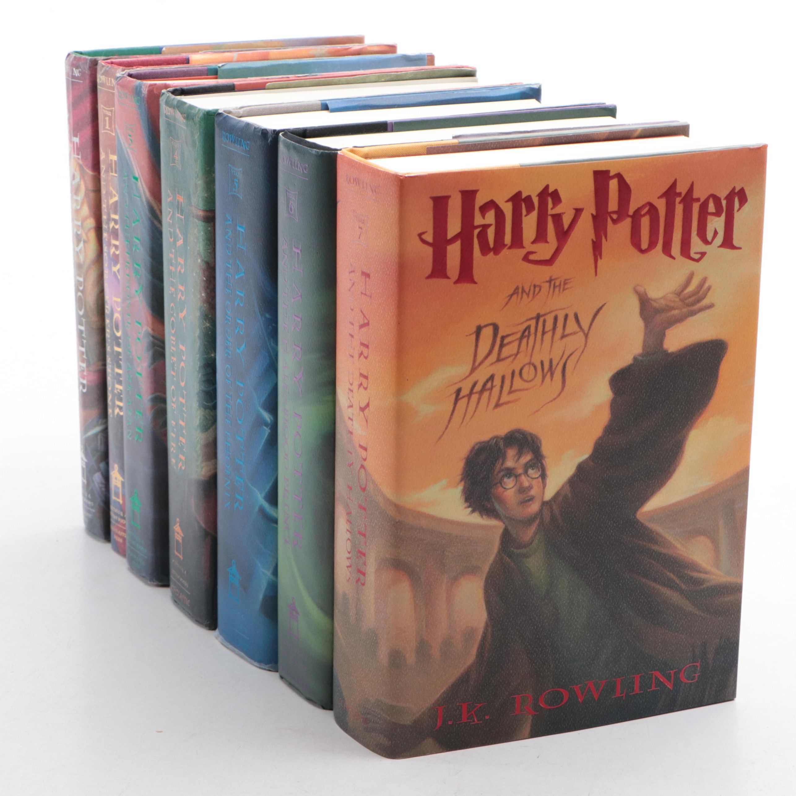 First American Edition "Harry Potter" Complete Series by J. K. Rowling