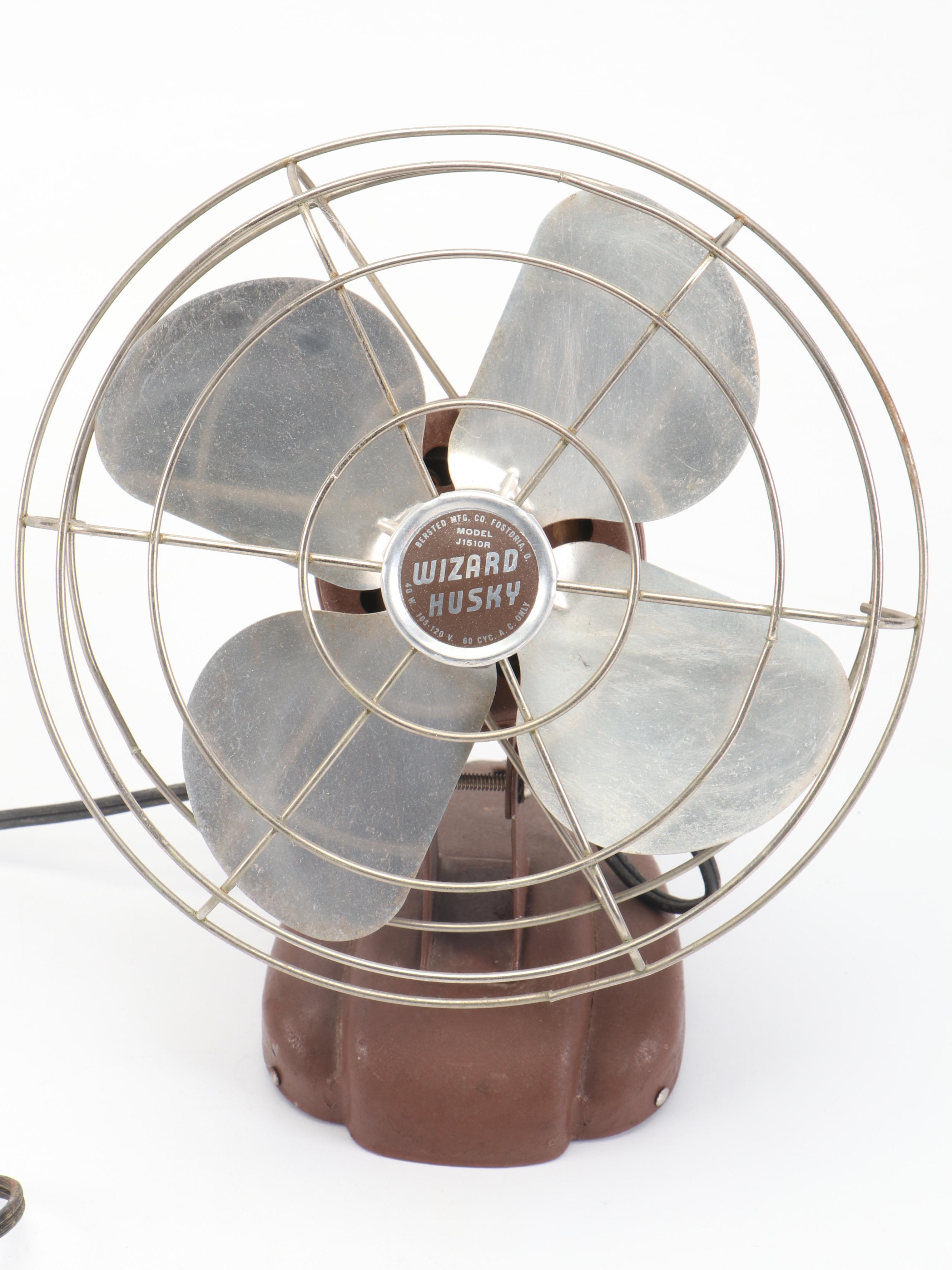 Globe-Werknick Wooden Clipboards with Desk Fan and Other Office Accessories