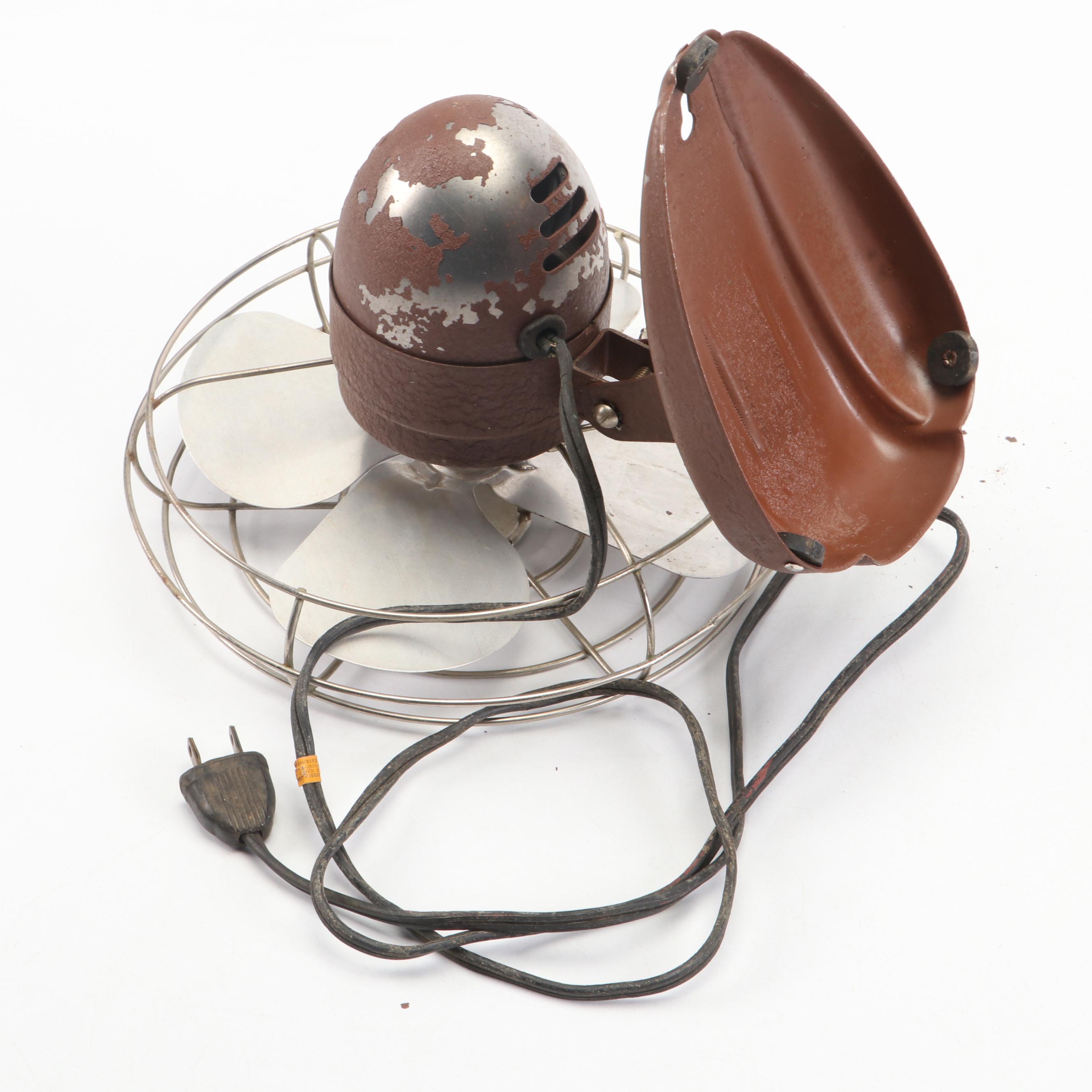 Globe-Werknick Wooden Clipboards with Desk Fan and Other Office Accessories