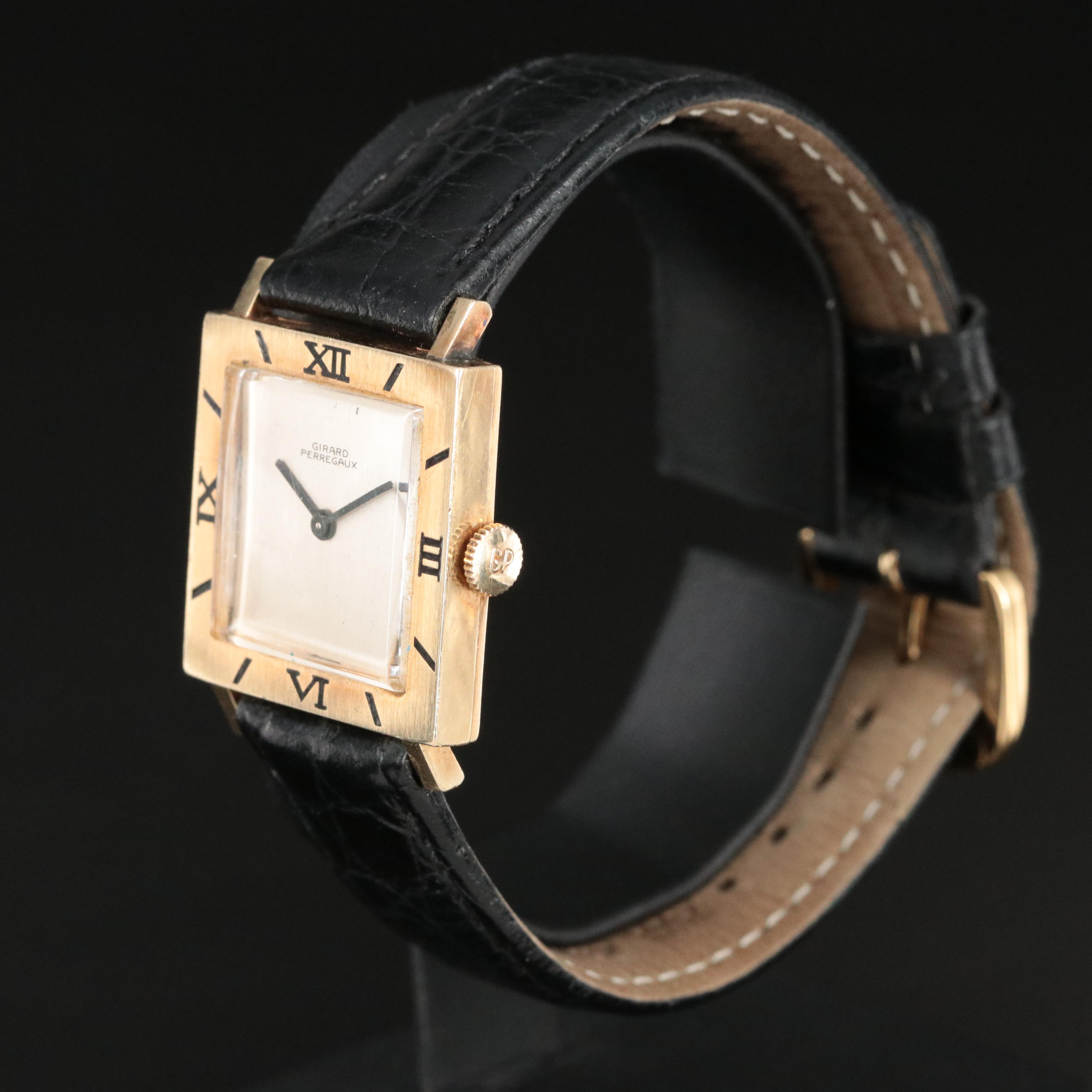 Vintage Girard-Perregaux 14K Gold Mechanical Watch