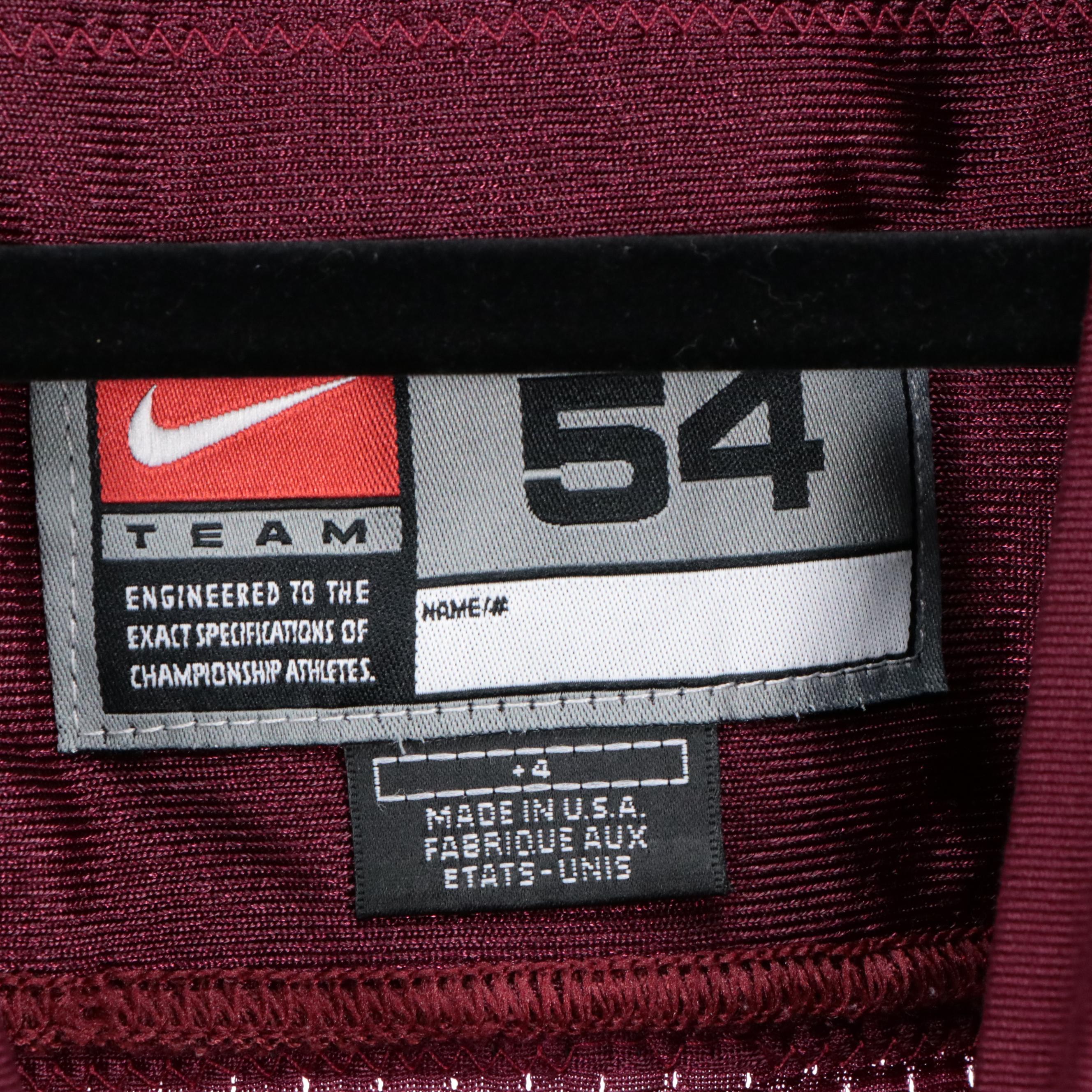 Marcus Vick Player Issued Virginia Tech Jersey with Tyrod Taylor Signed Print