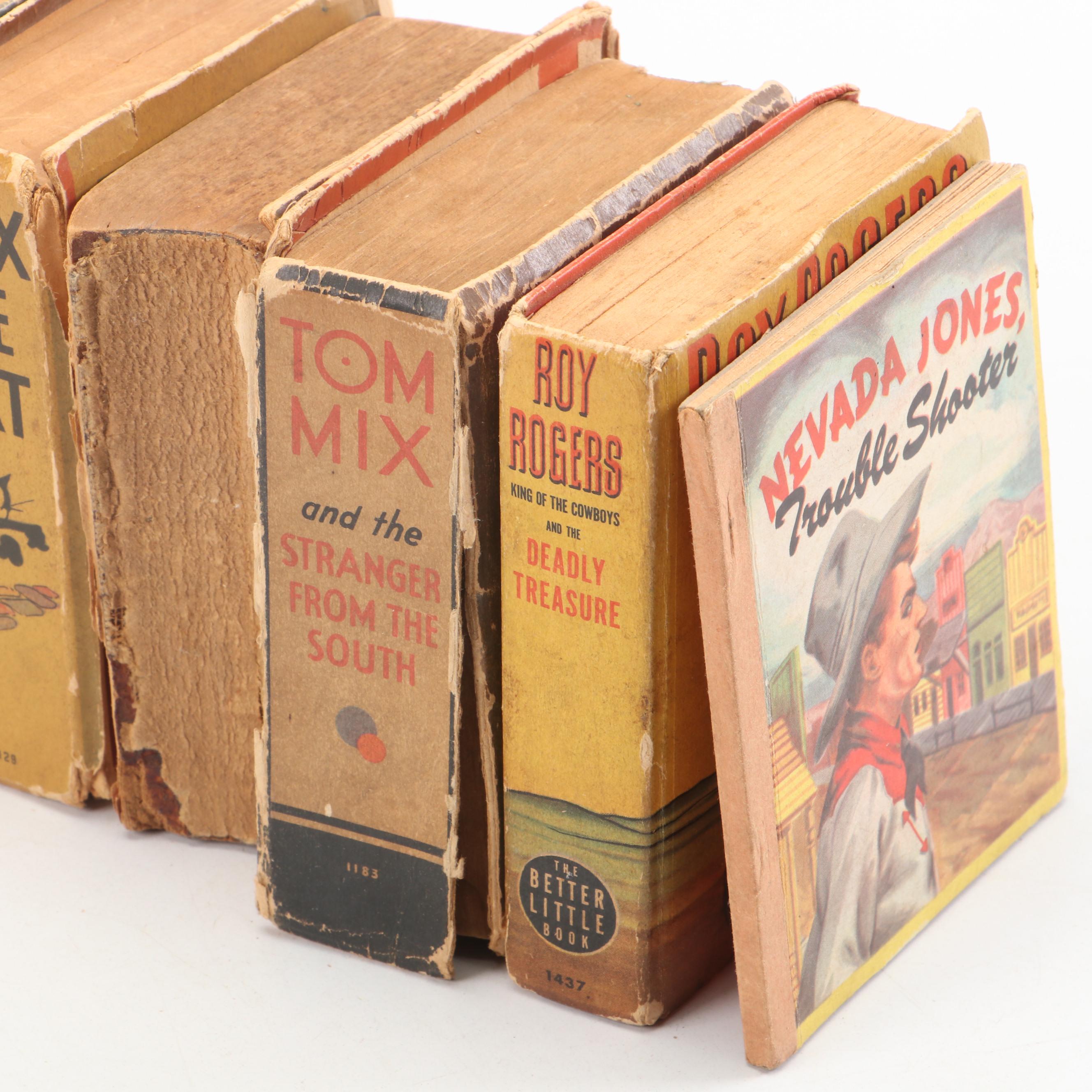 Donald Duck, Batman, Road Runner, and More Big Little Books, Mid-20th Century