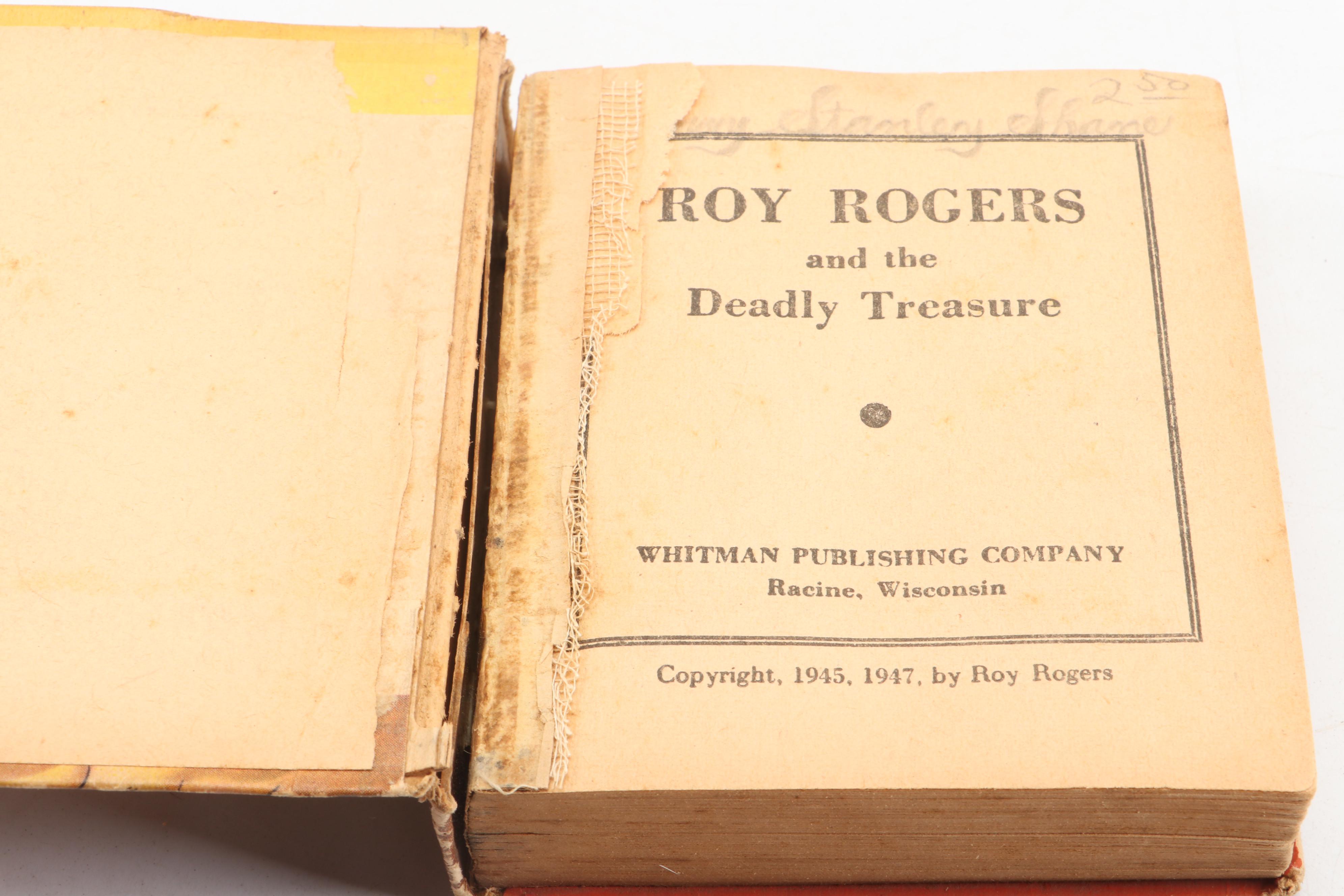 Donald Duck, Batman, Road Runner, and More Big Little Books, Mid-20th Century