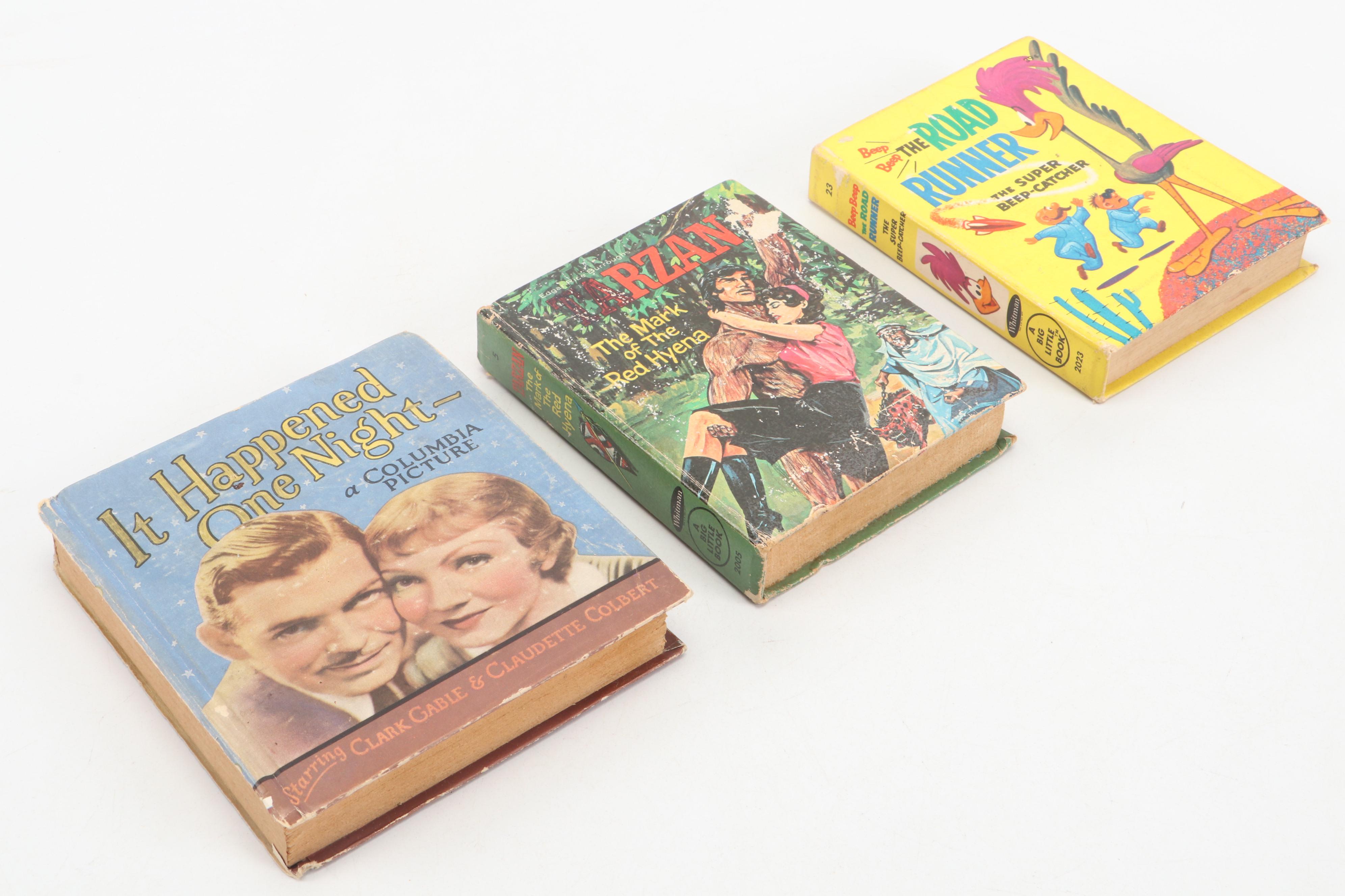 Donald Duck, Batman, Road Runner, and More Big Little Books, Mid-20th Century