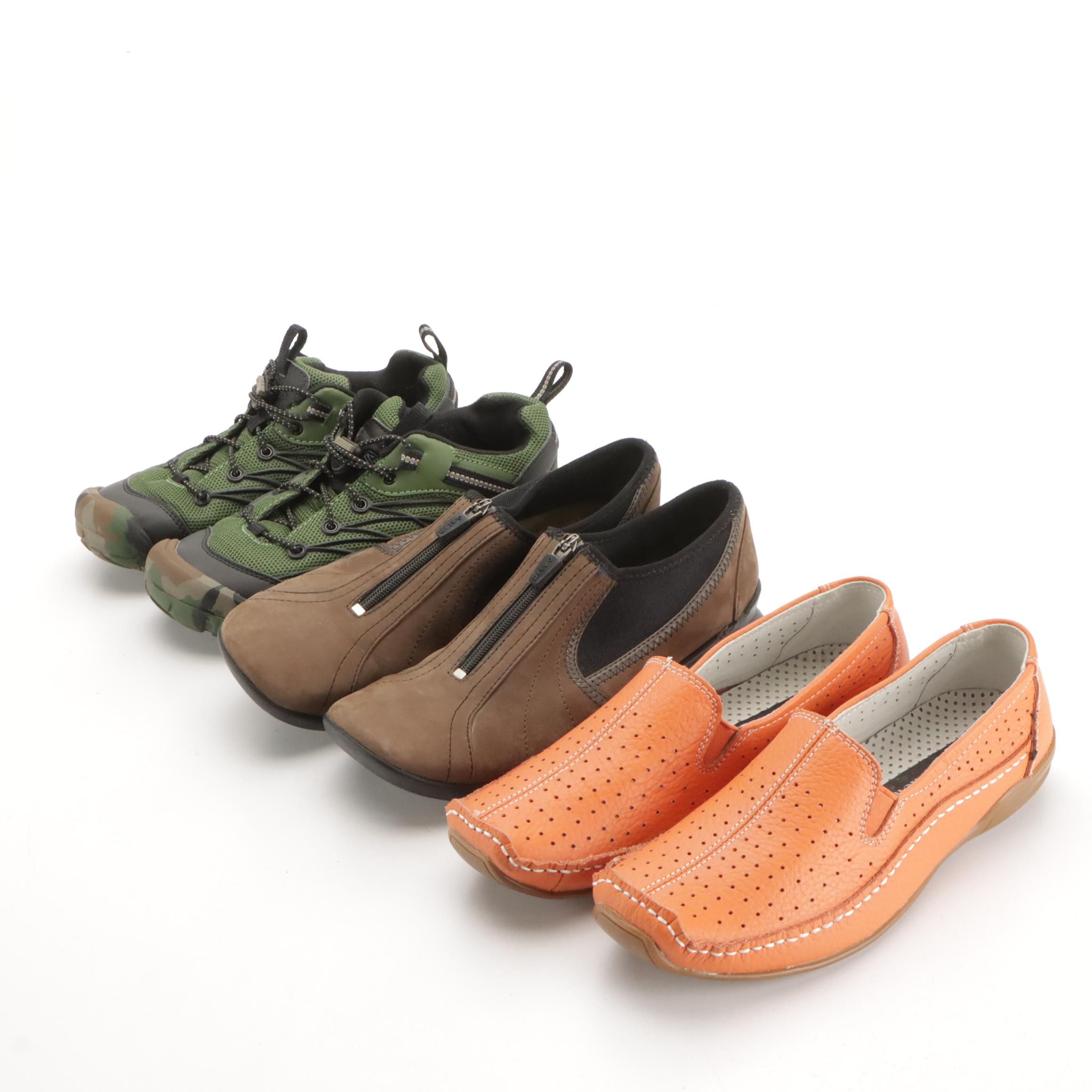 Keen Chandler, Bernie Mev Preforatted Leather and Privo Slip-On Shoes