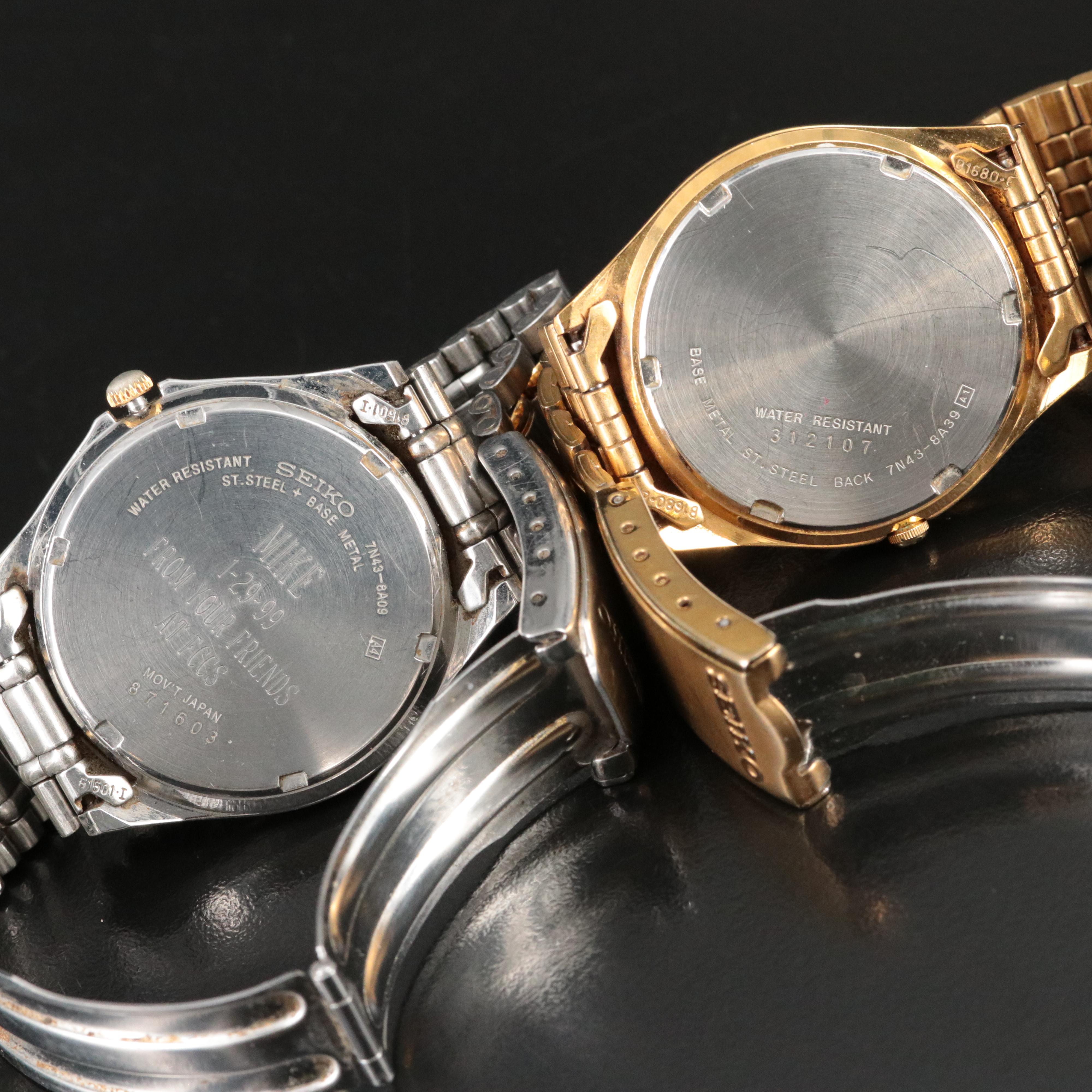 Vintage Seiko Quartz Watches