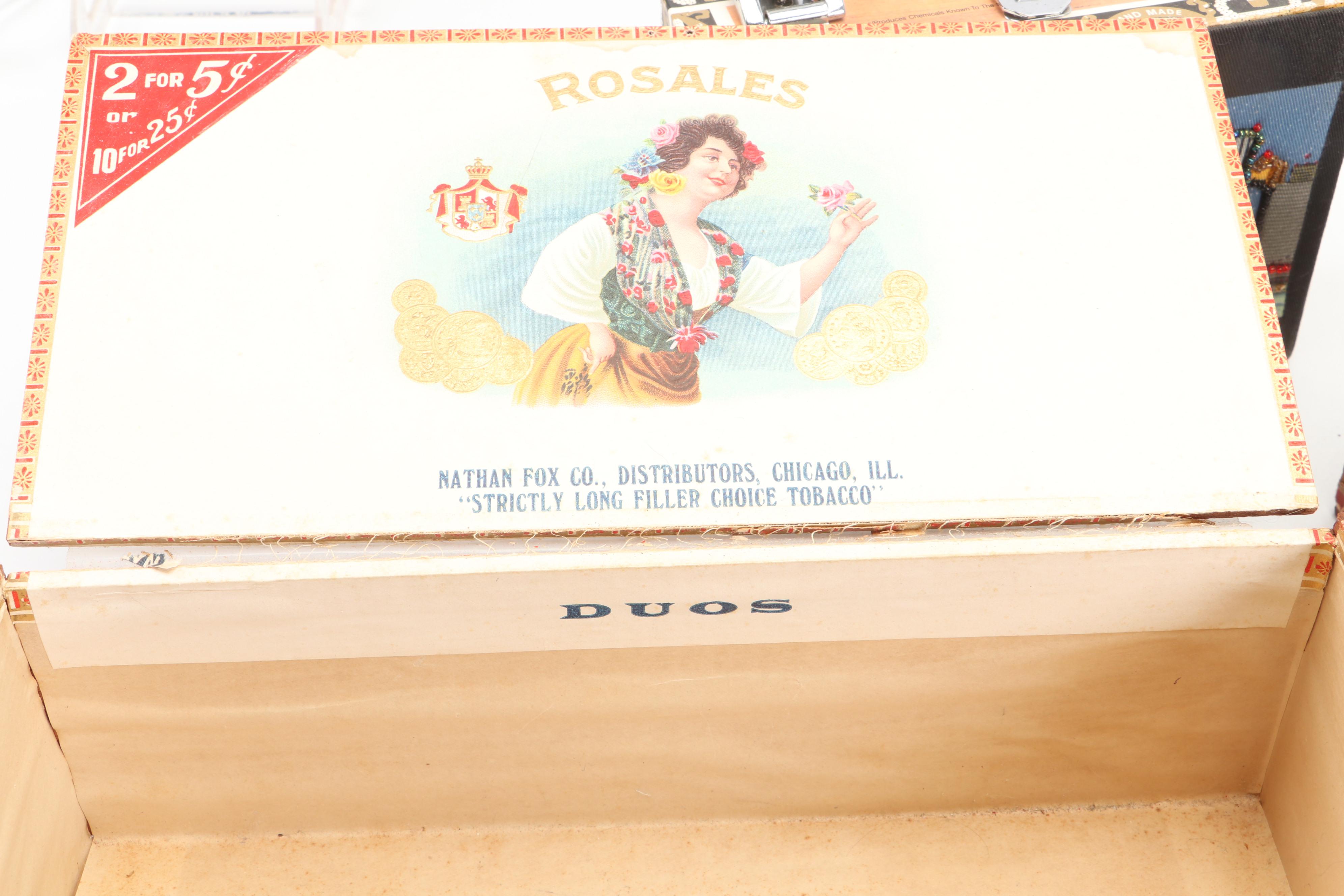 Cigar Box Novelty Hand Purses and More Boxes