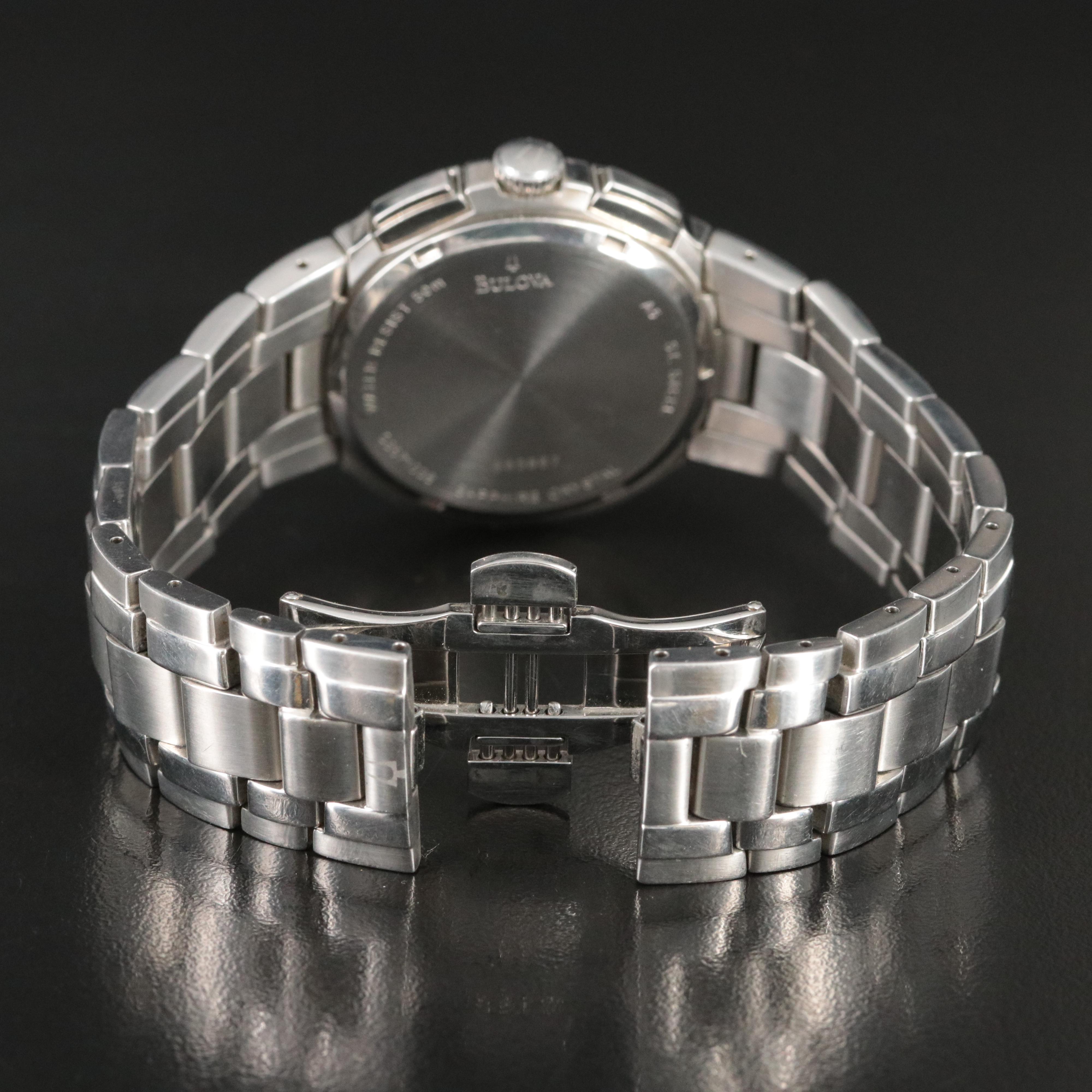 Bulova Accutron Diamond Chronograph Watch