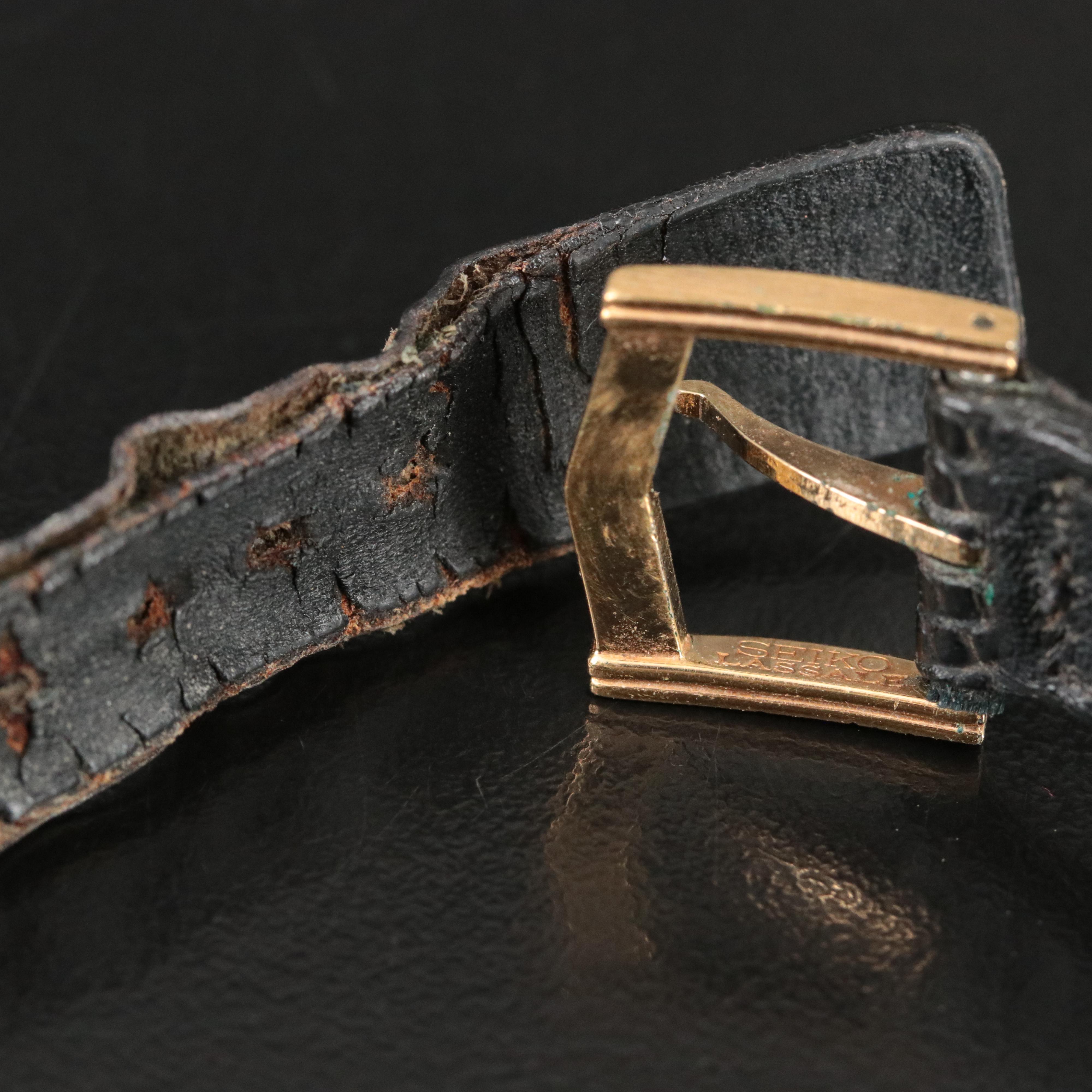 Vintage Seiko LaSalle Very Thin Quartz Watch