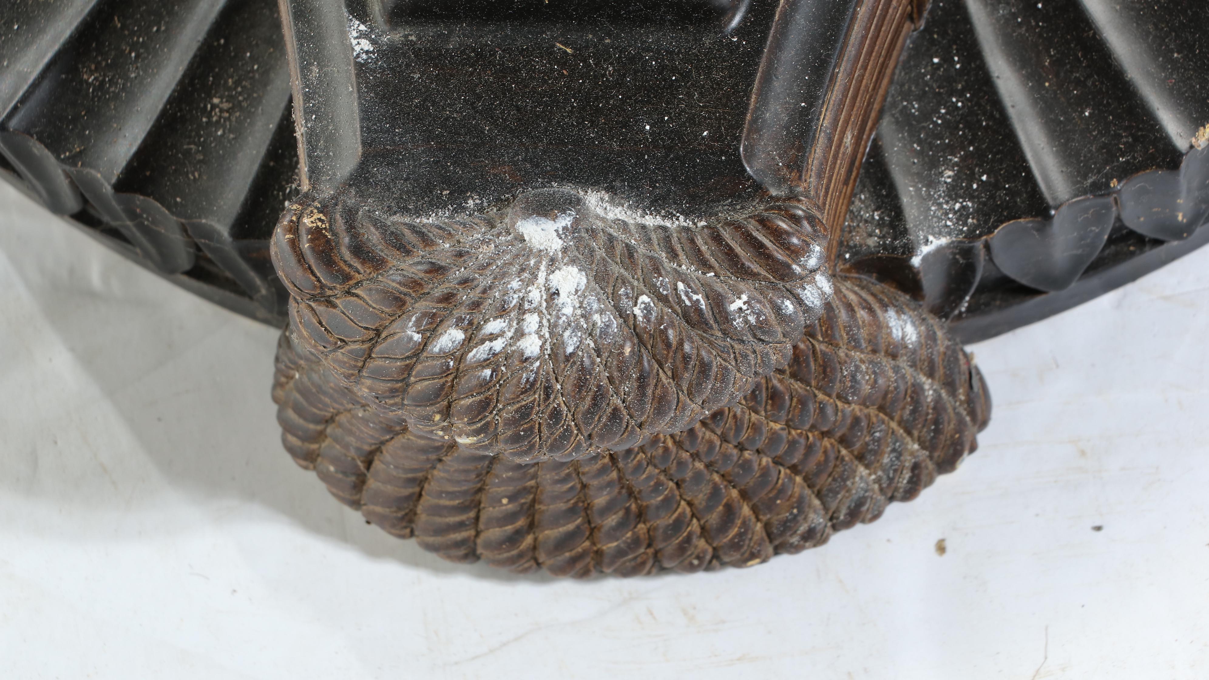 Cheyenne Industries Torchère Floor Lamps Pair with Amber Shades, c. 2003