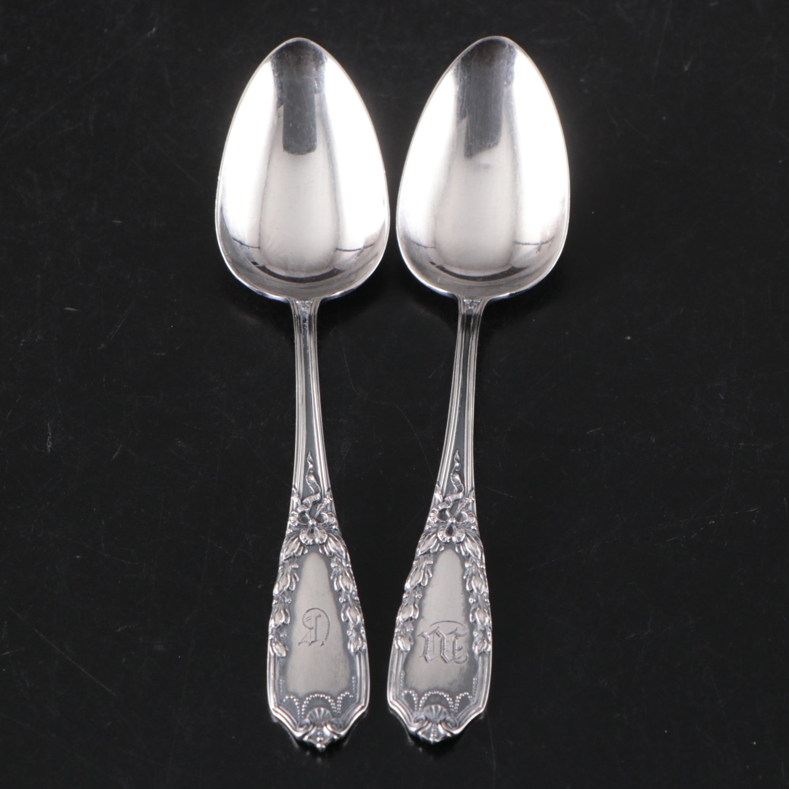 Gorham, Reed & Barton, Wallace Sterling Silver Spoons and Others