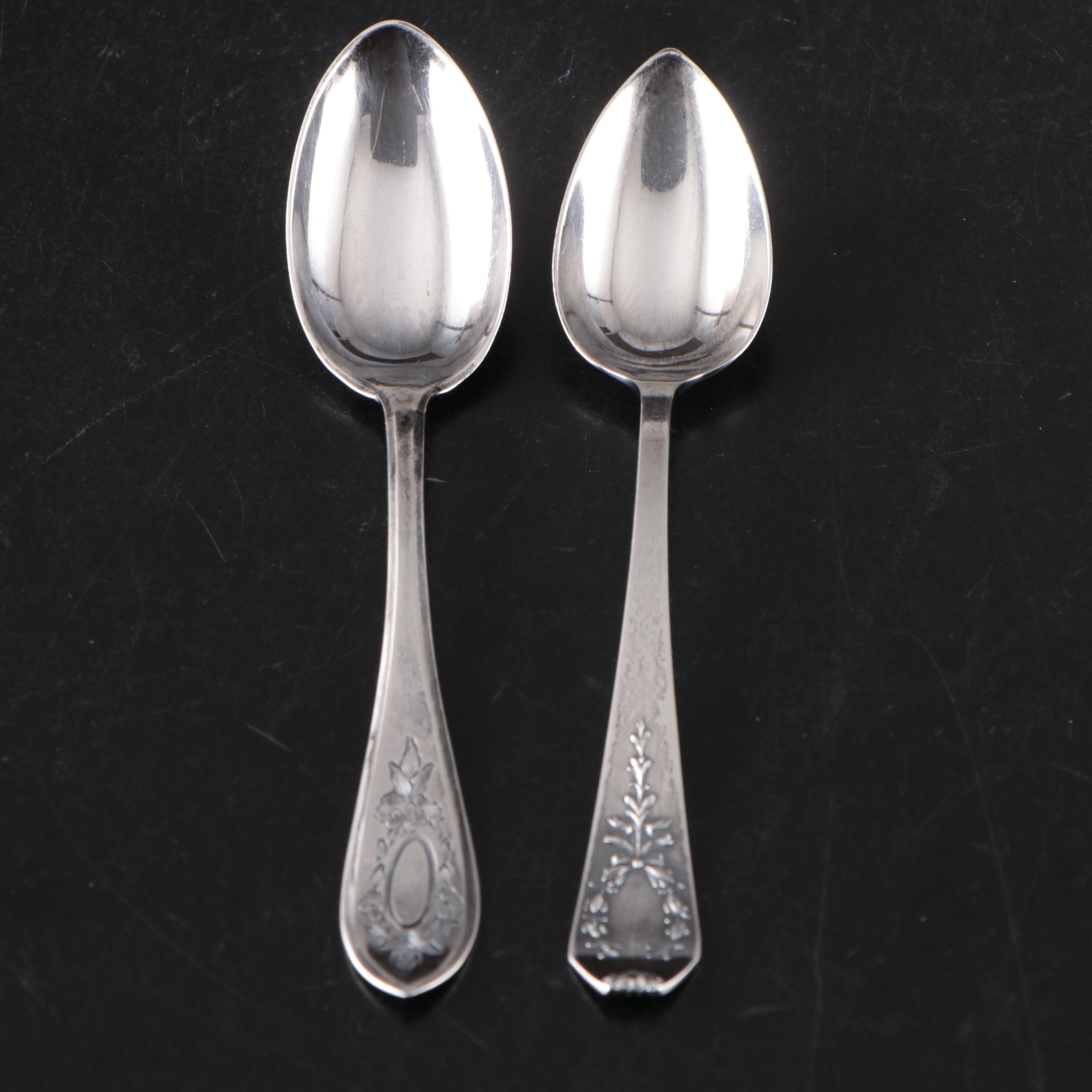 Gorham, Reed & Barton, Wallace Sterling Silver Spoons and Others