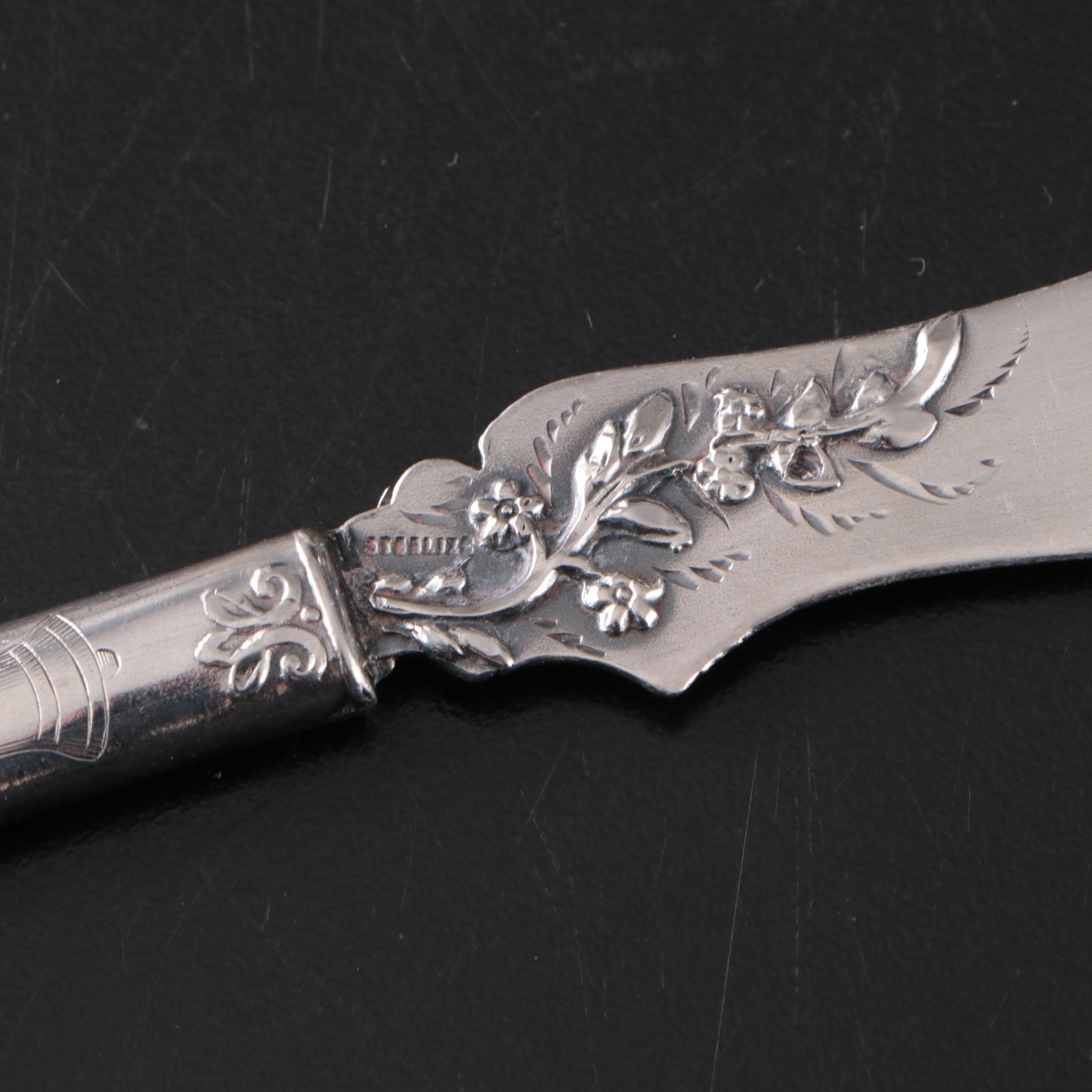 Preisner Sterling Silver Creamer and Sugar with Other Sterling Home Accessories