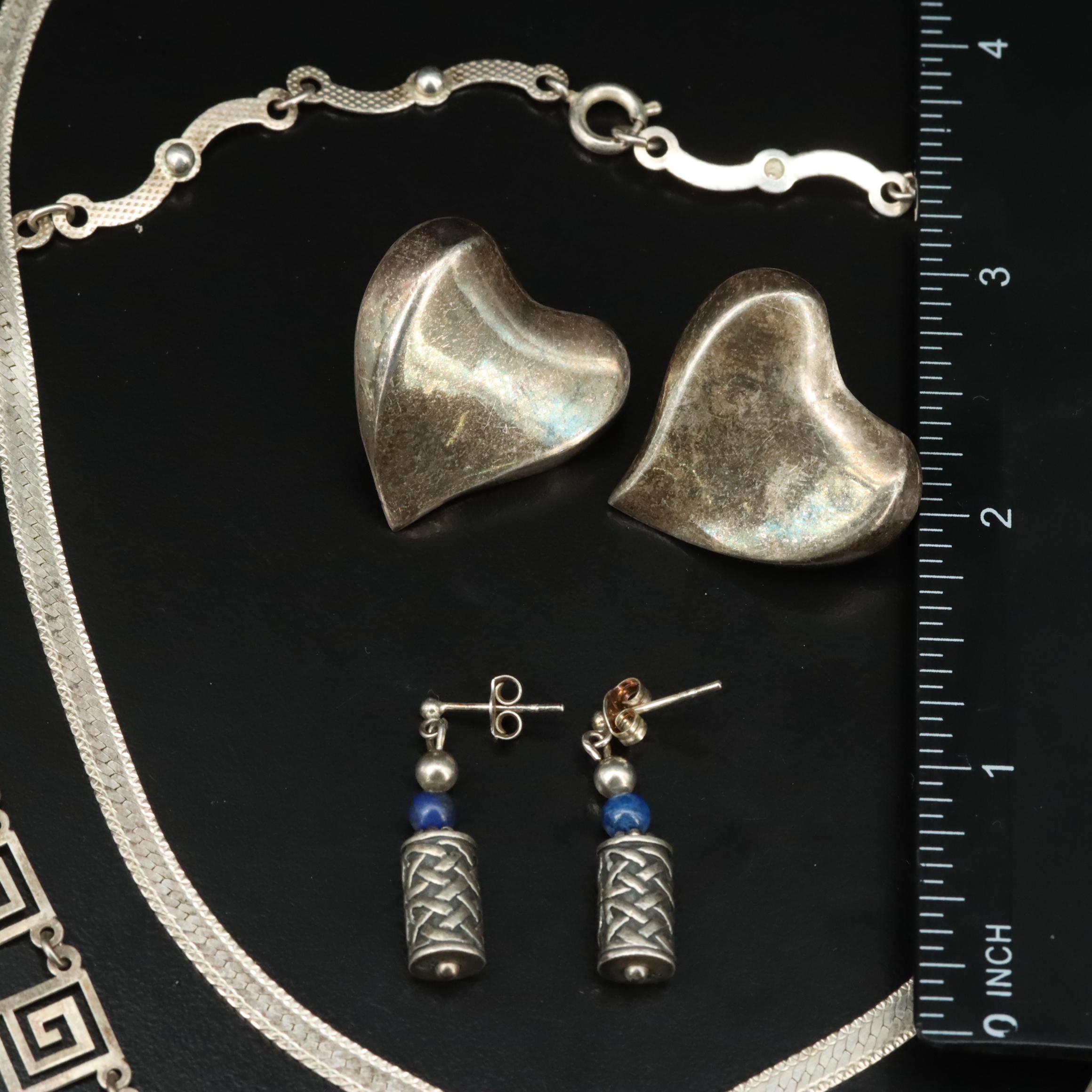 Sterling, Abalone and Lapis Lazuli Featured in Jewelry Collection