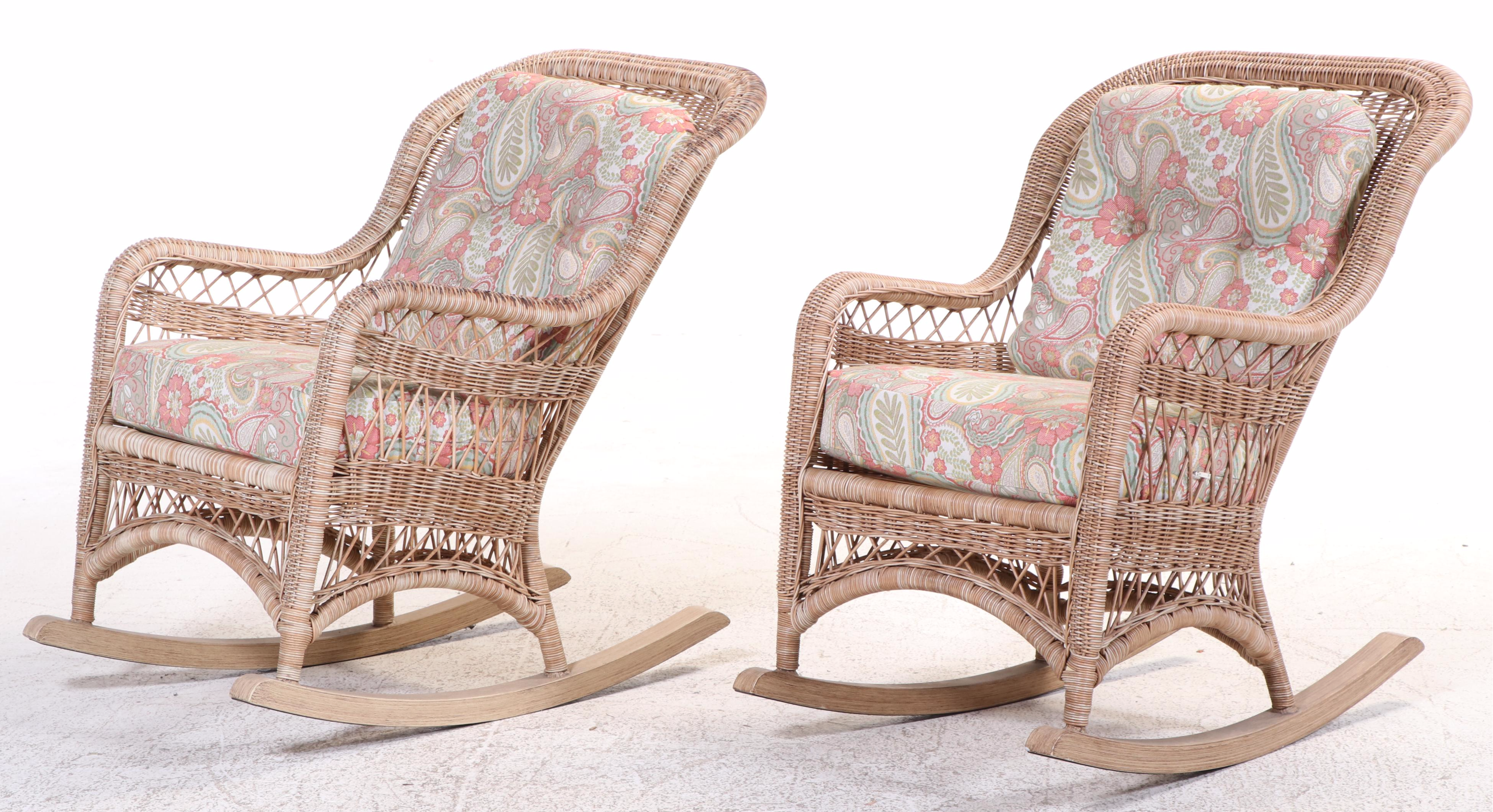 Seven-Piece Resin Wicker Patio Lounge Set