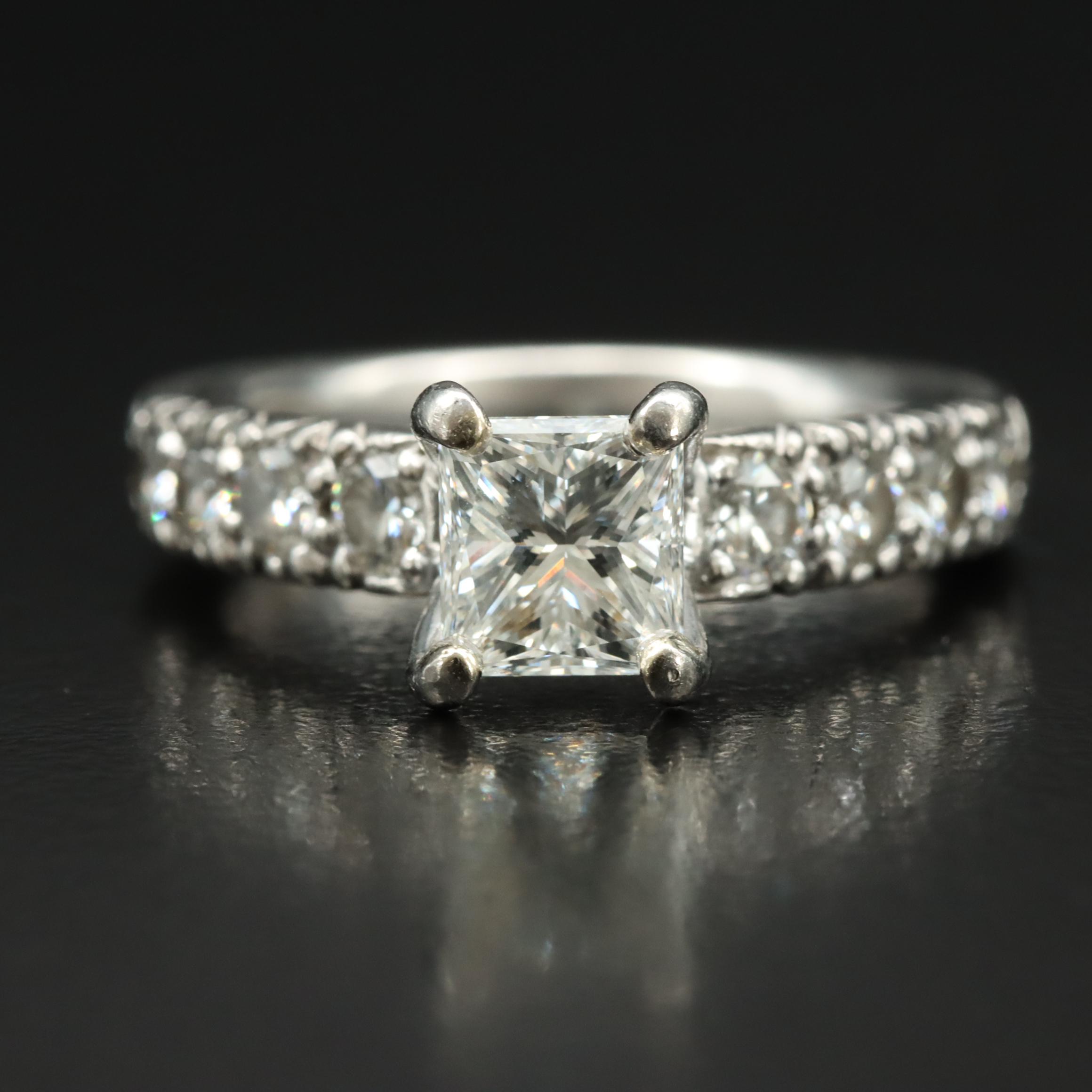 Scott Kay Palladium 1.98 CTW Diamond Ring