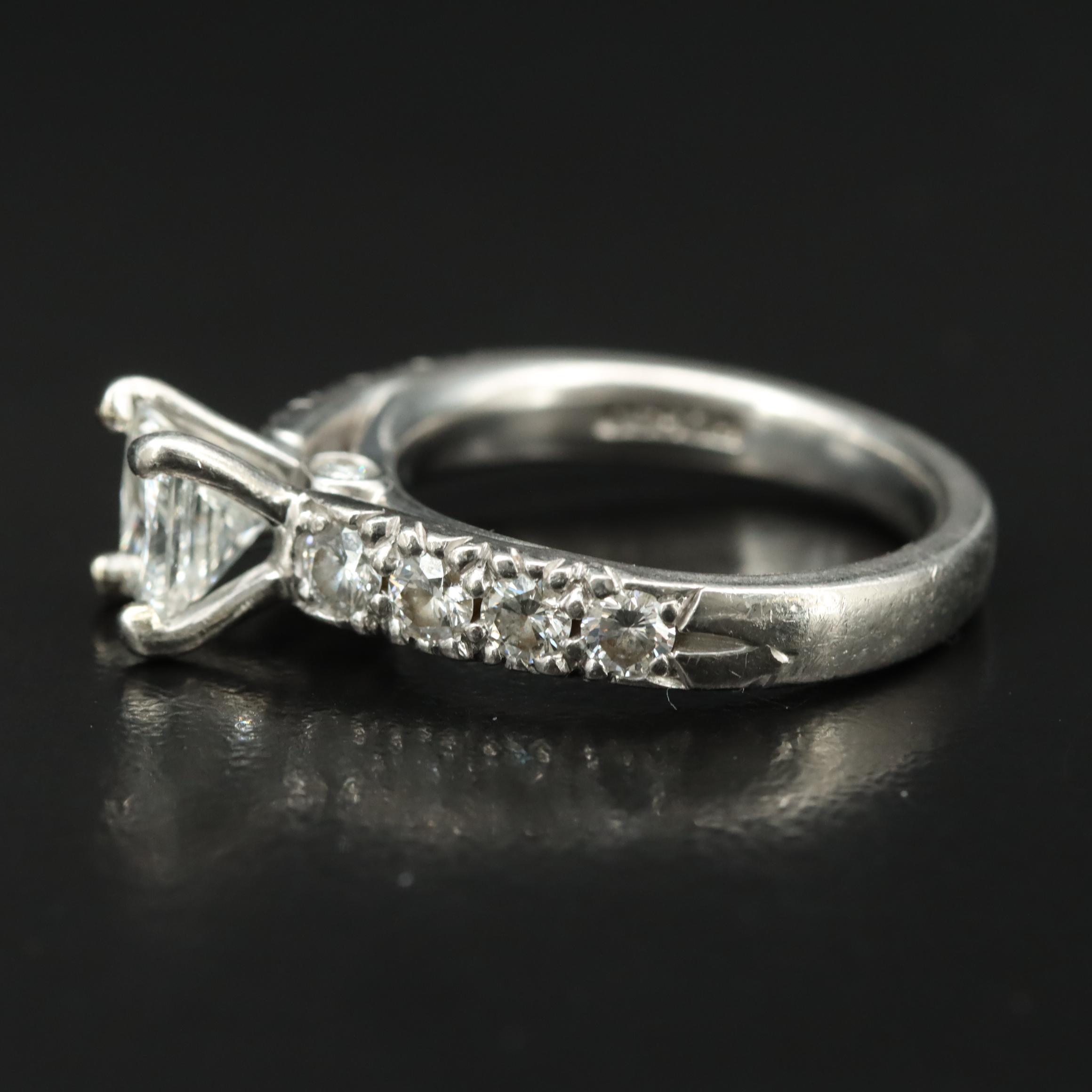 Scott Kay Palladium 1.98 CTW Diamond Ring