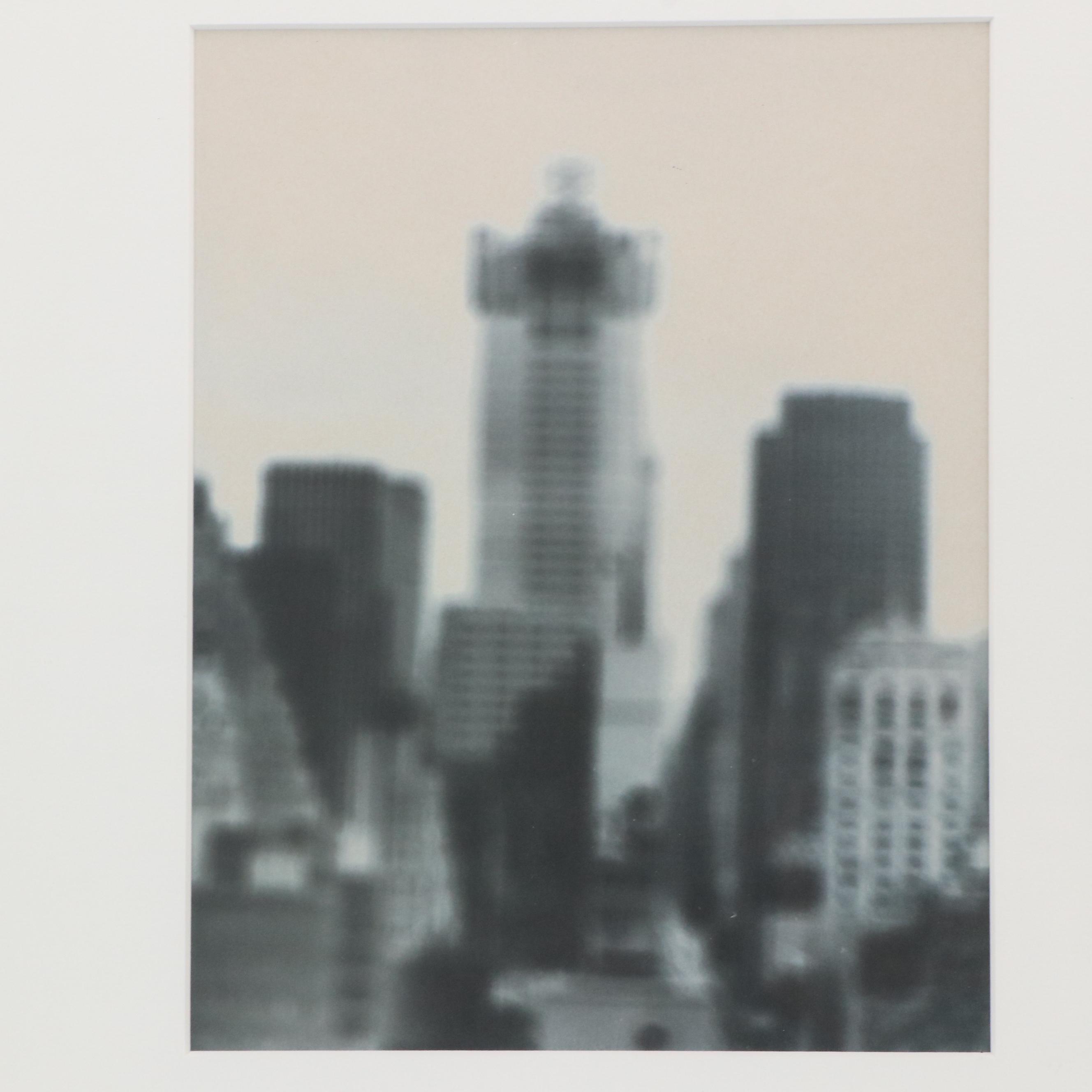 After Robert Stivers Offset Lithograph with Book