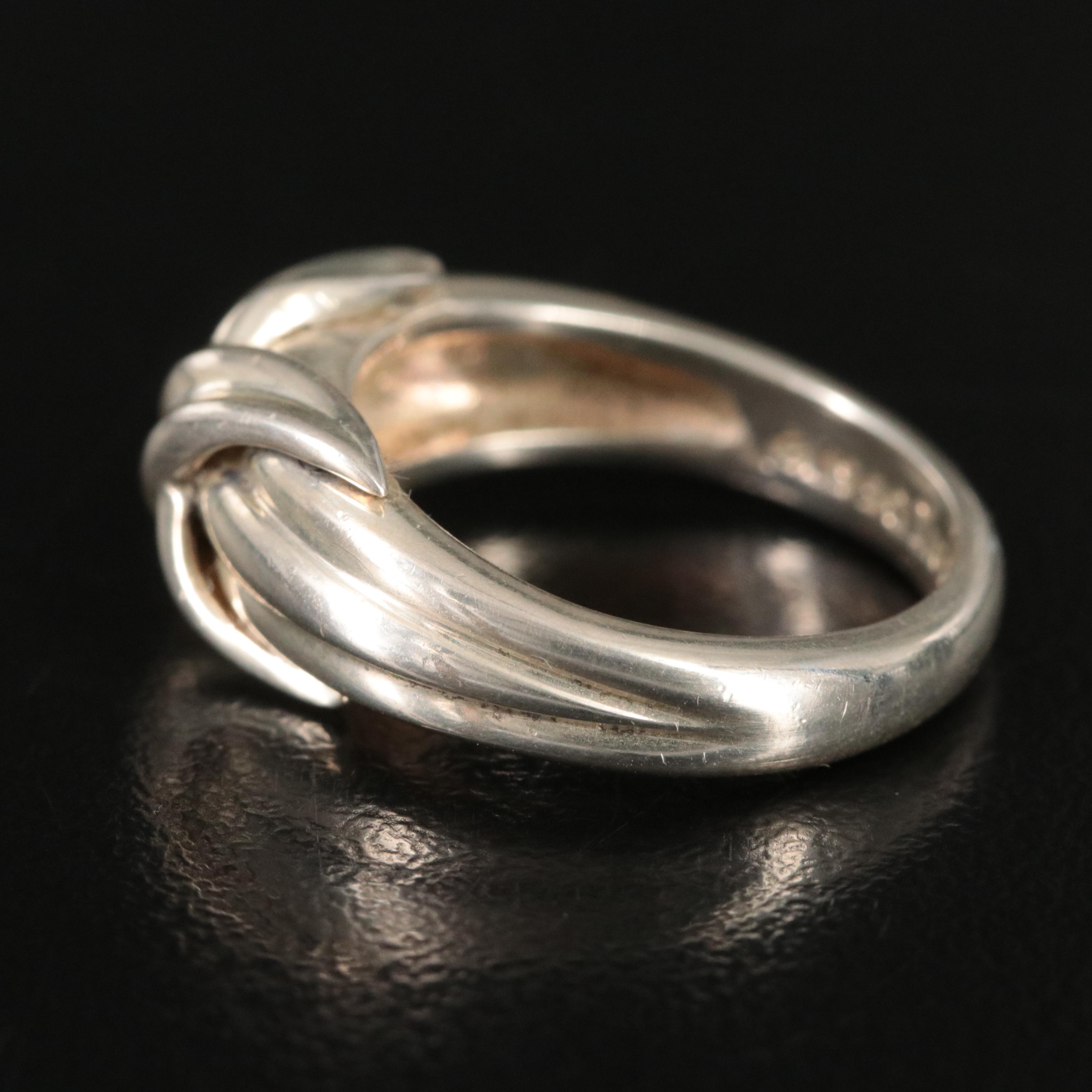 Tiffany & Co. Signature X Sterling Ring