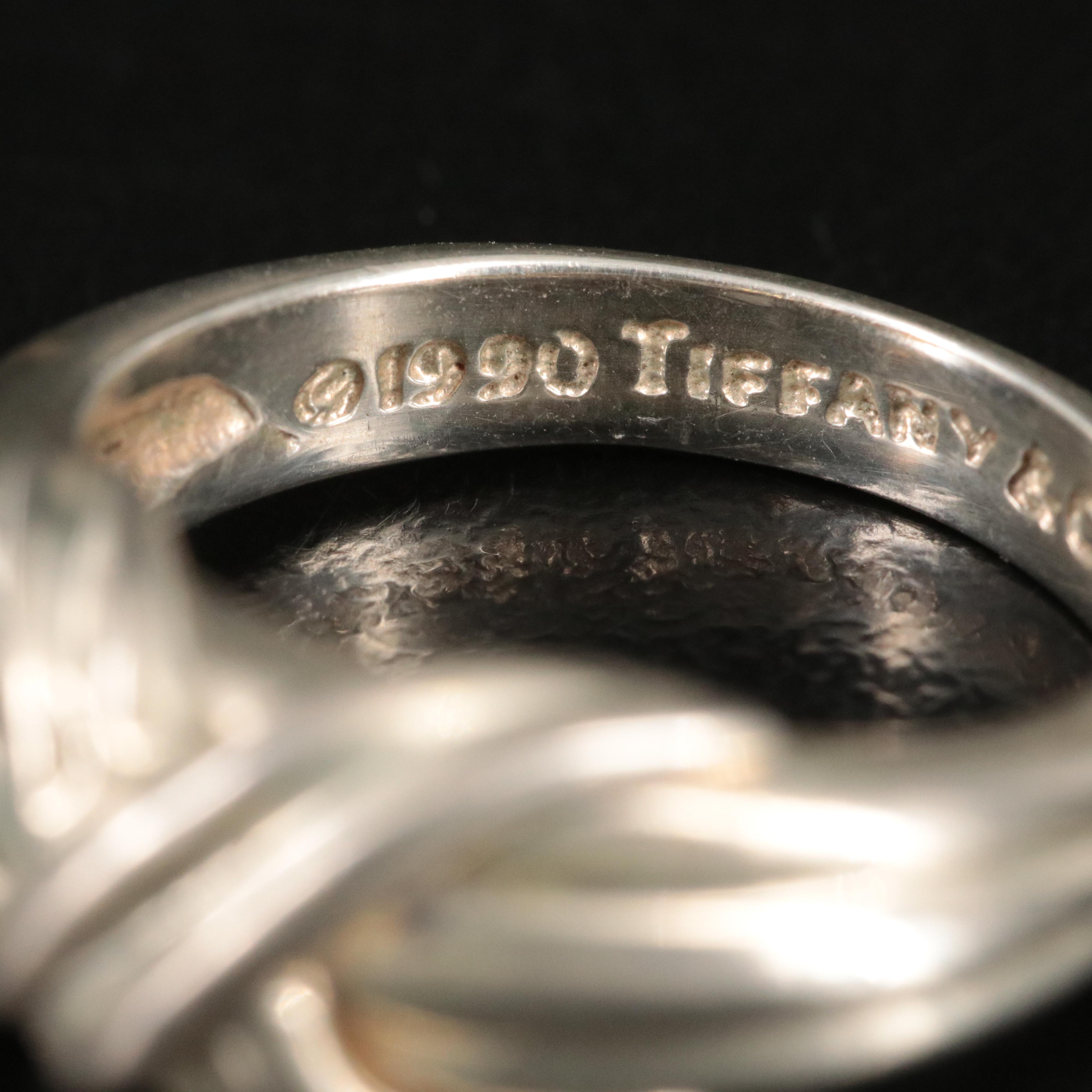 Tiffany & Co. Signature X Sterling Ring