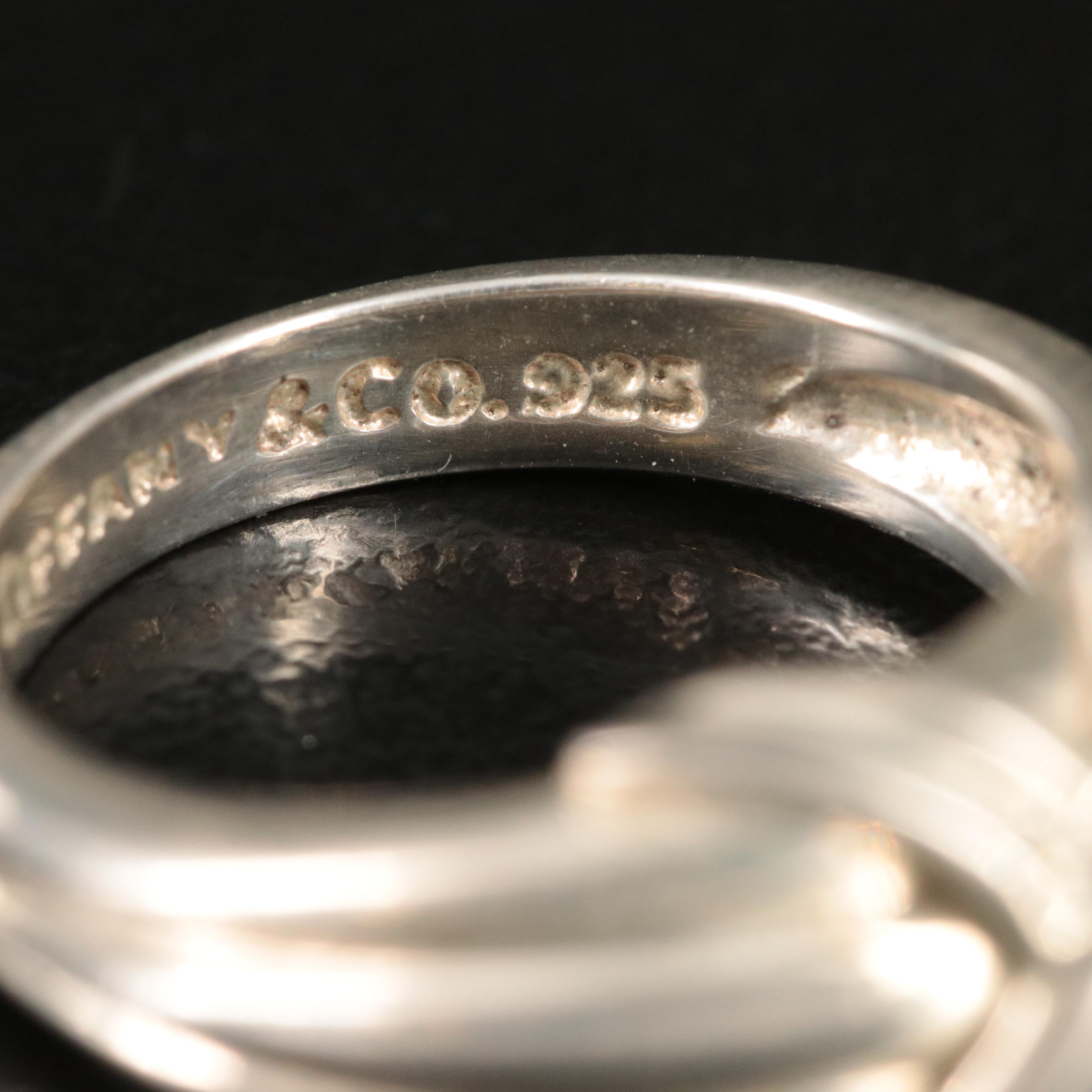 Tiffany & Co. Signature X Sterling Ring