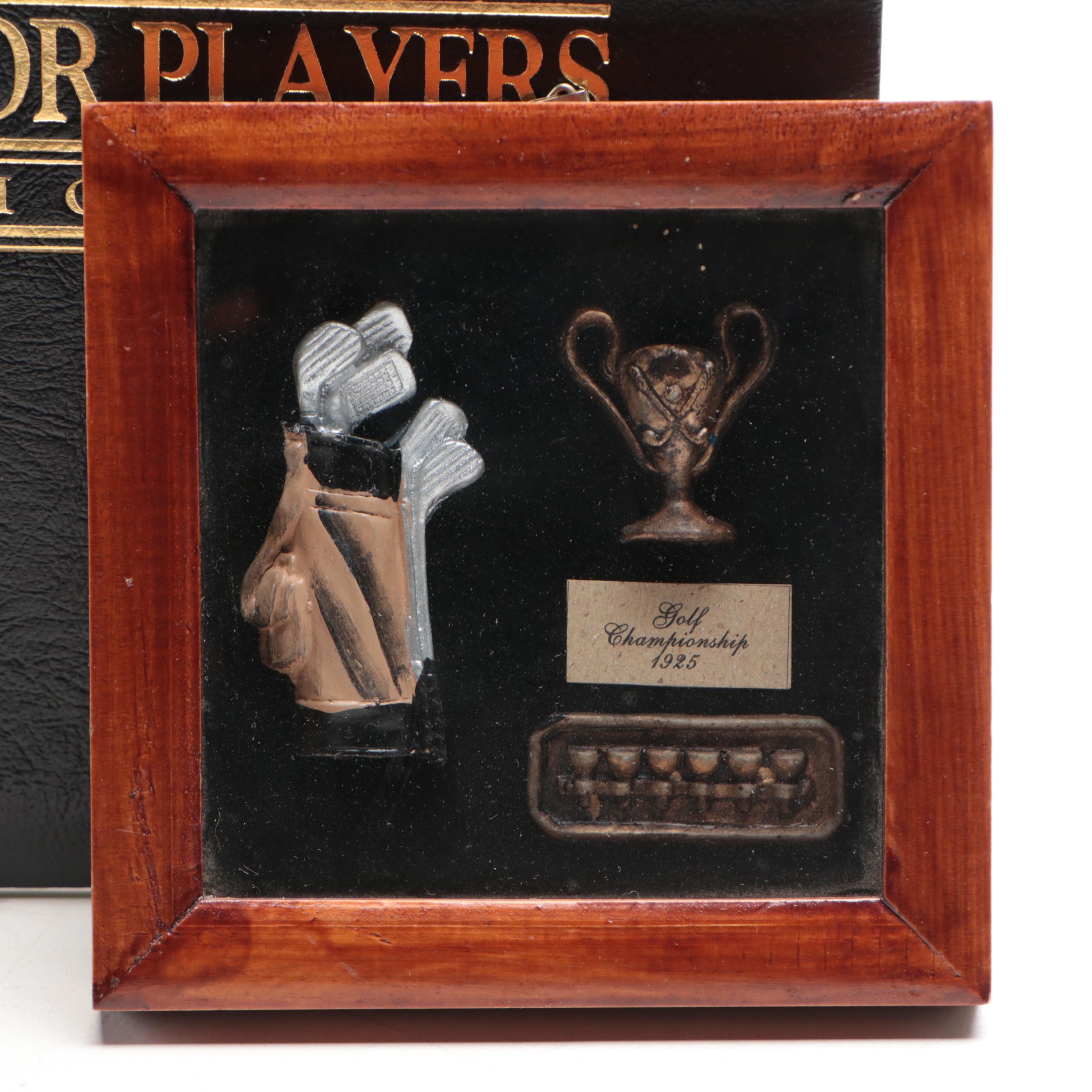 1991 PGA Tour Pro Set Senior Players Championship Cards and Wall Hanging