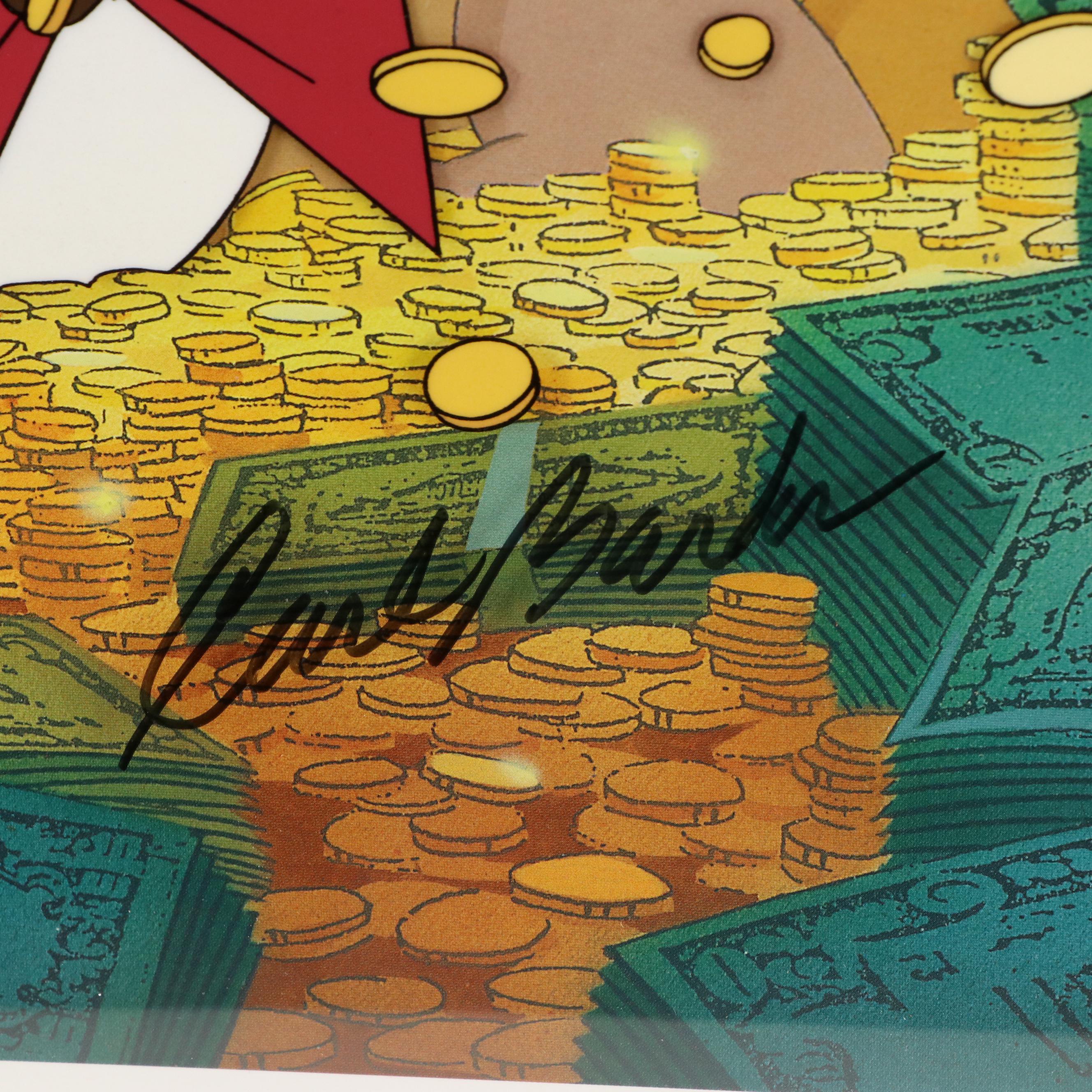 Disney Sericel "Scrooge McDuck and Money," 1995