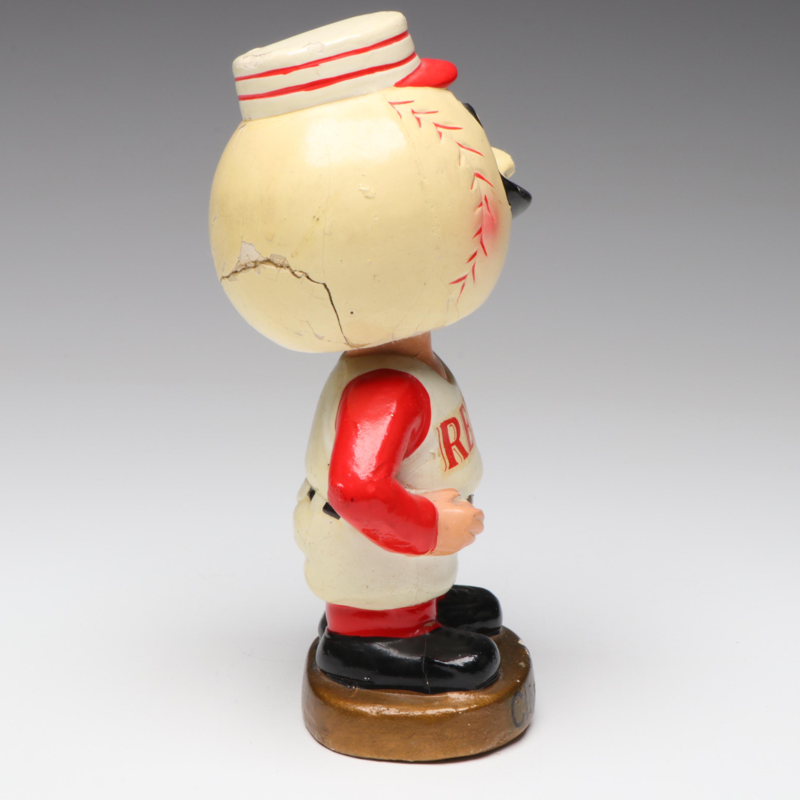 Cincinnati Reds Mr. Redlegs Bobblehead, 1960