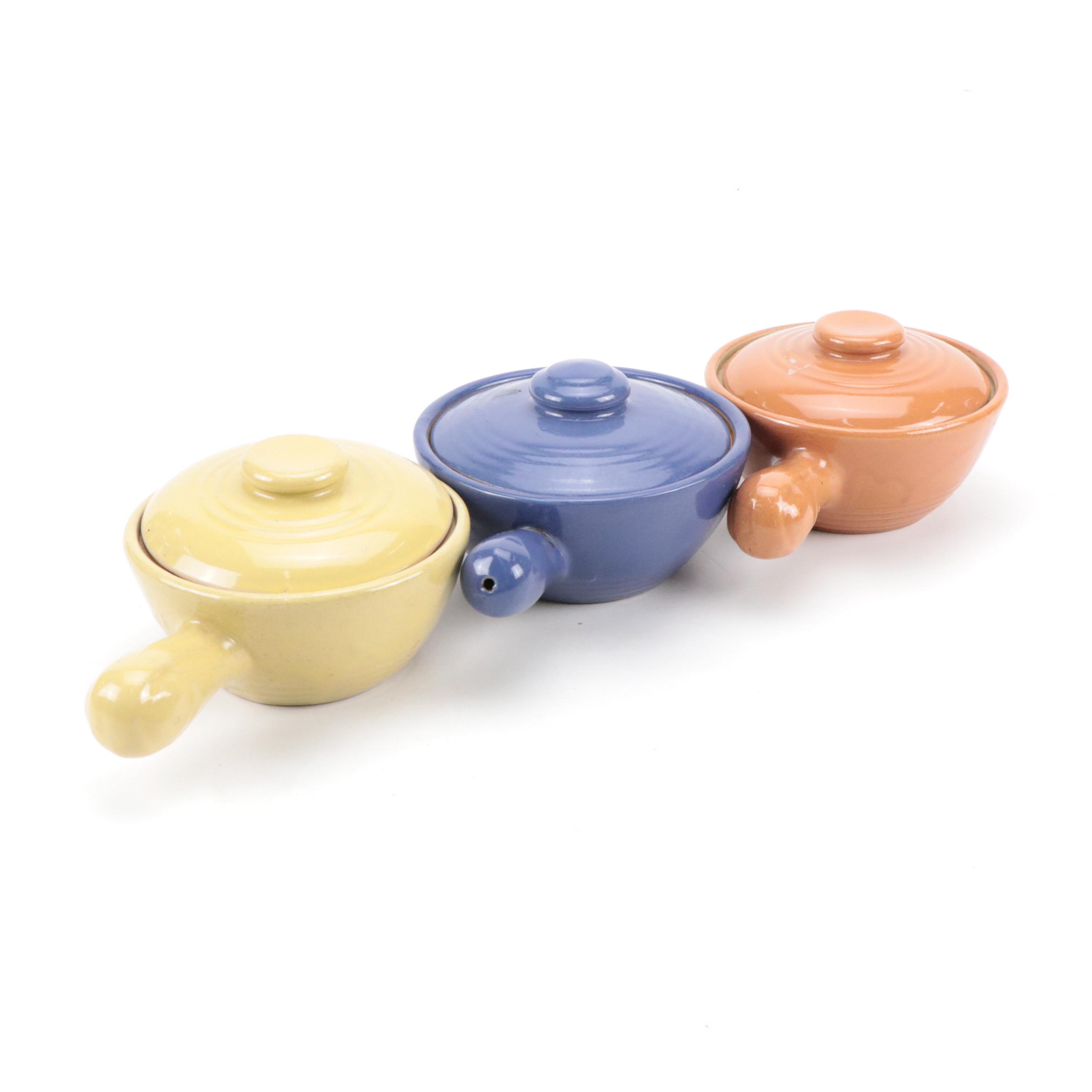 Russell Wright, Franciscan Tableware, Federalist Candlesticks, Hurricane Lantern