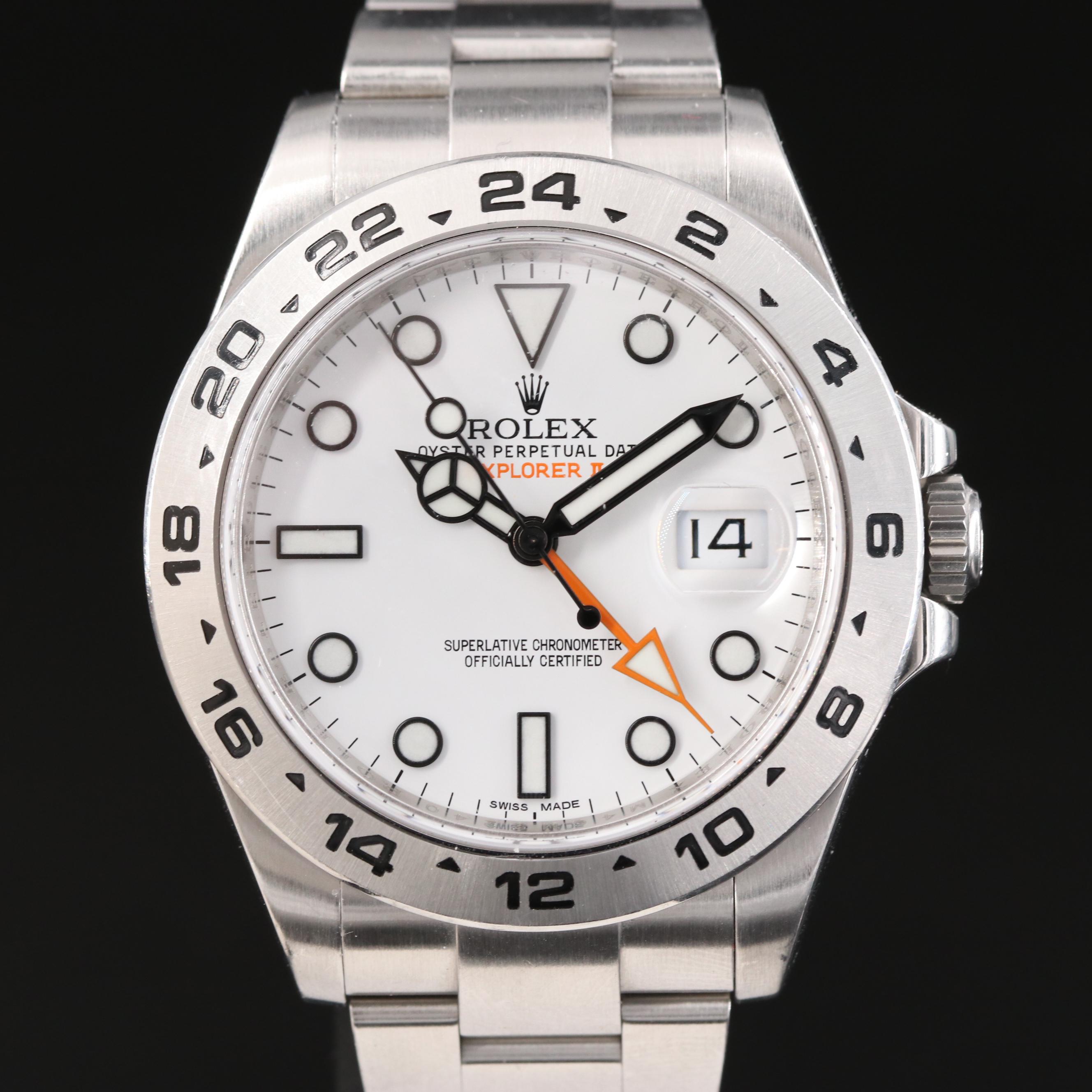 Rolex Oyster Perpetual Date Explorer II Watch