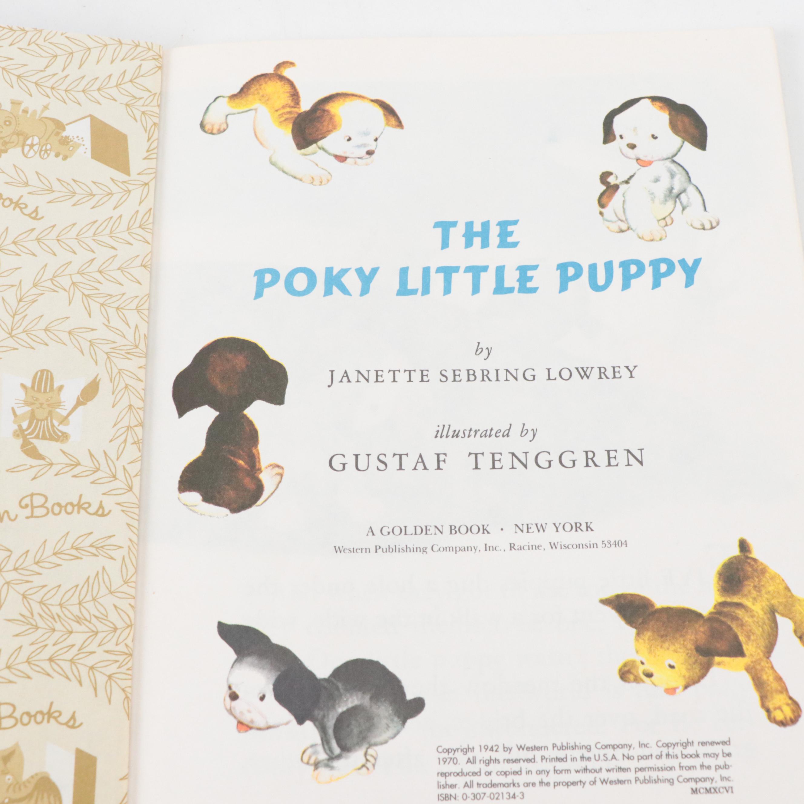 "The Poky Little Puppy" by Janette Sebring Lowrey and More Little Golden Books