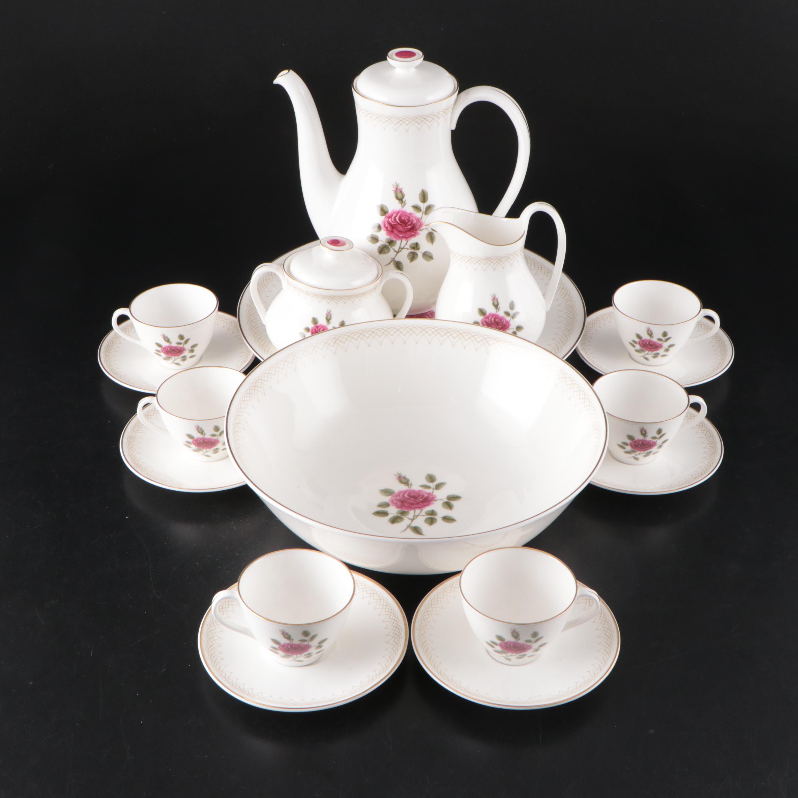 Royal Doulton "Sweetheart Rose" Bone China Teapot, Teacups and More