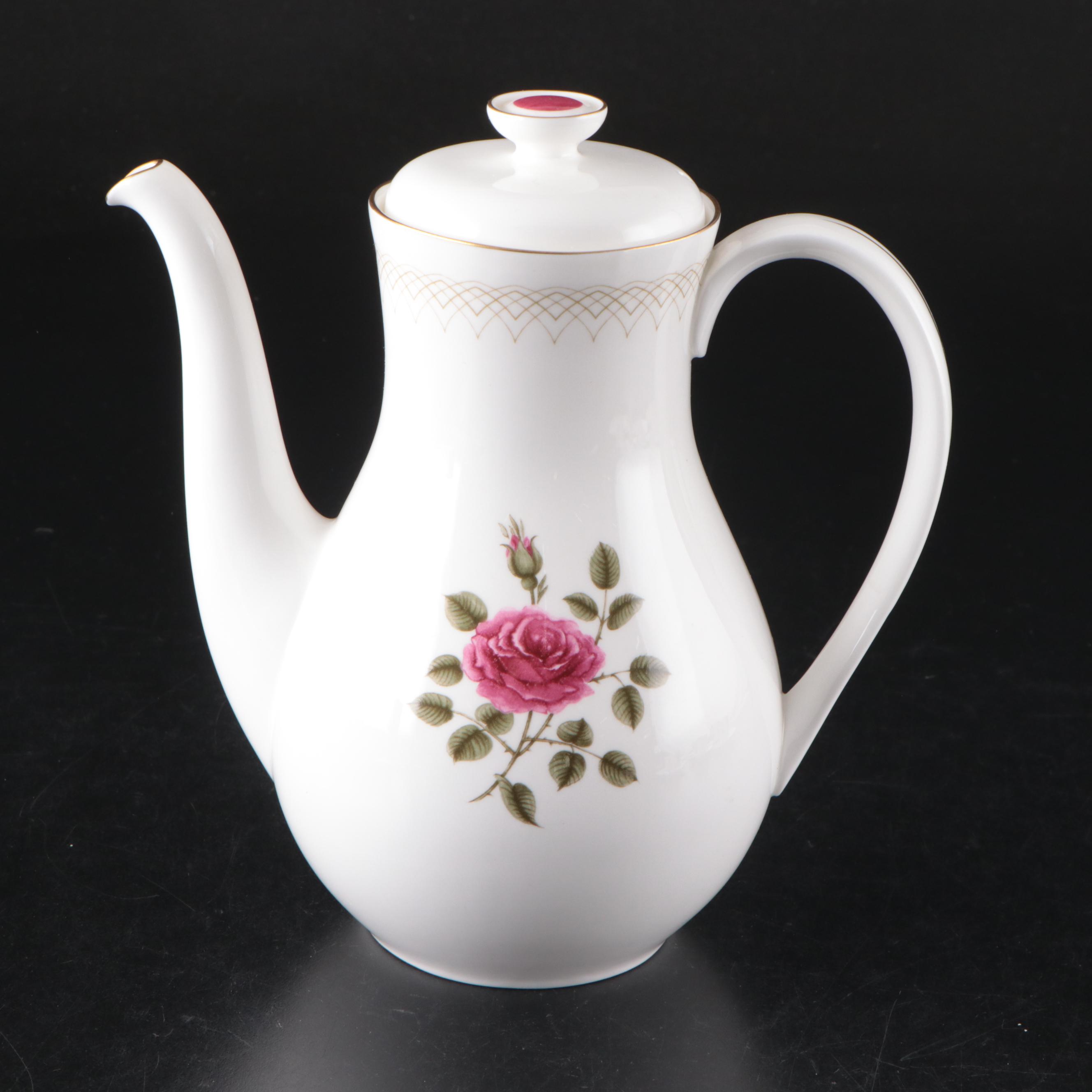 Royal Doulton "Sweetheart Rose" Bone China Teapot, Teacups and More