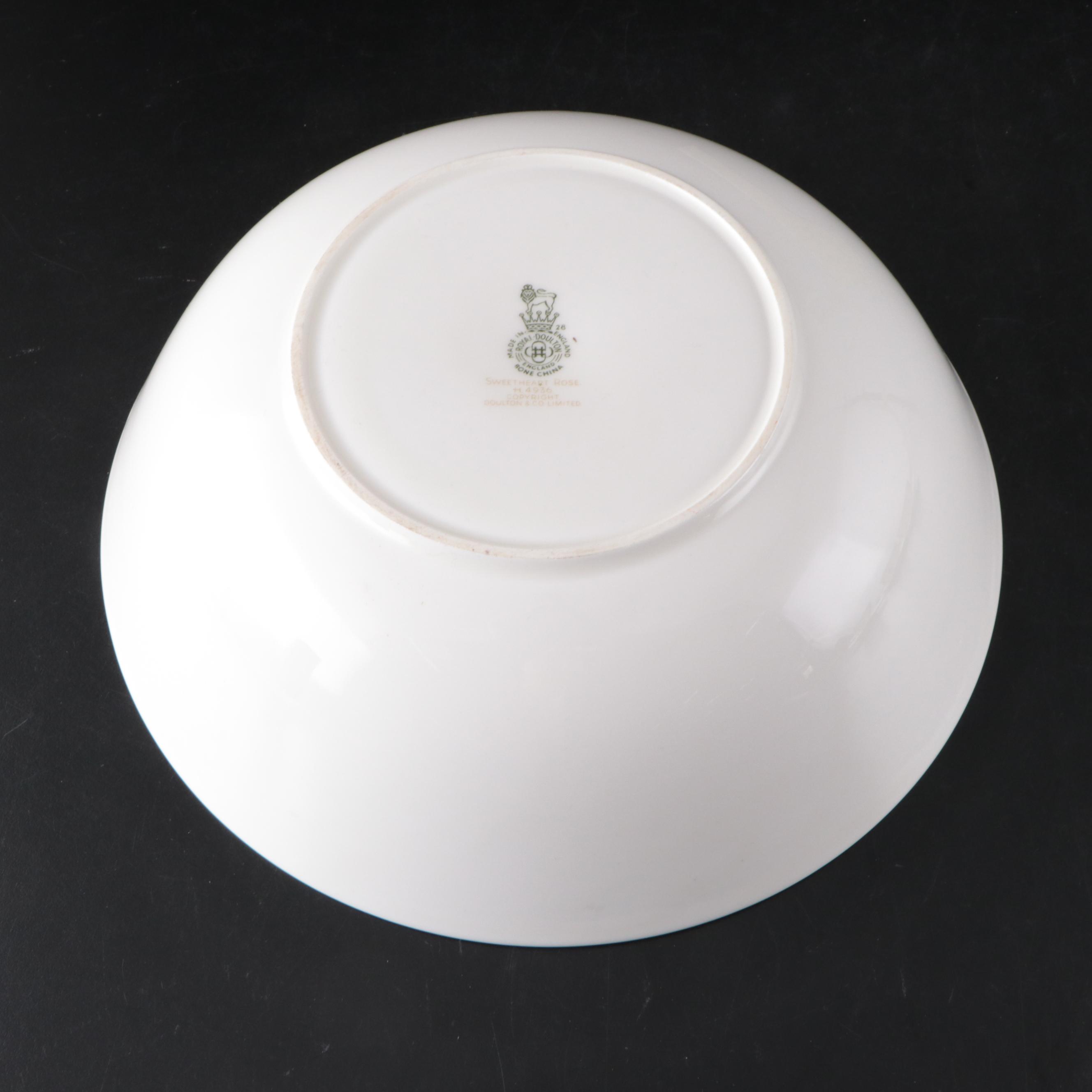 Royal Doulton "Sweetheart Rose" Bone China Teapot, Teacups and More