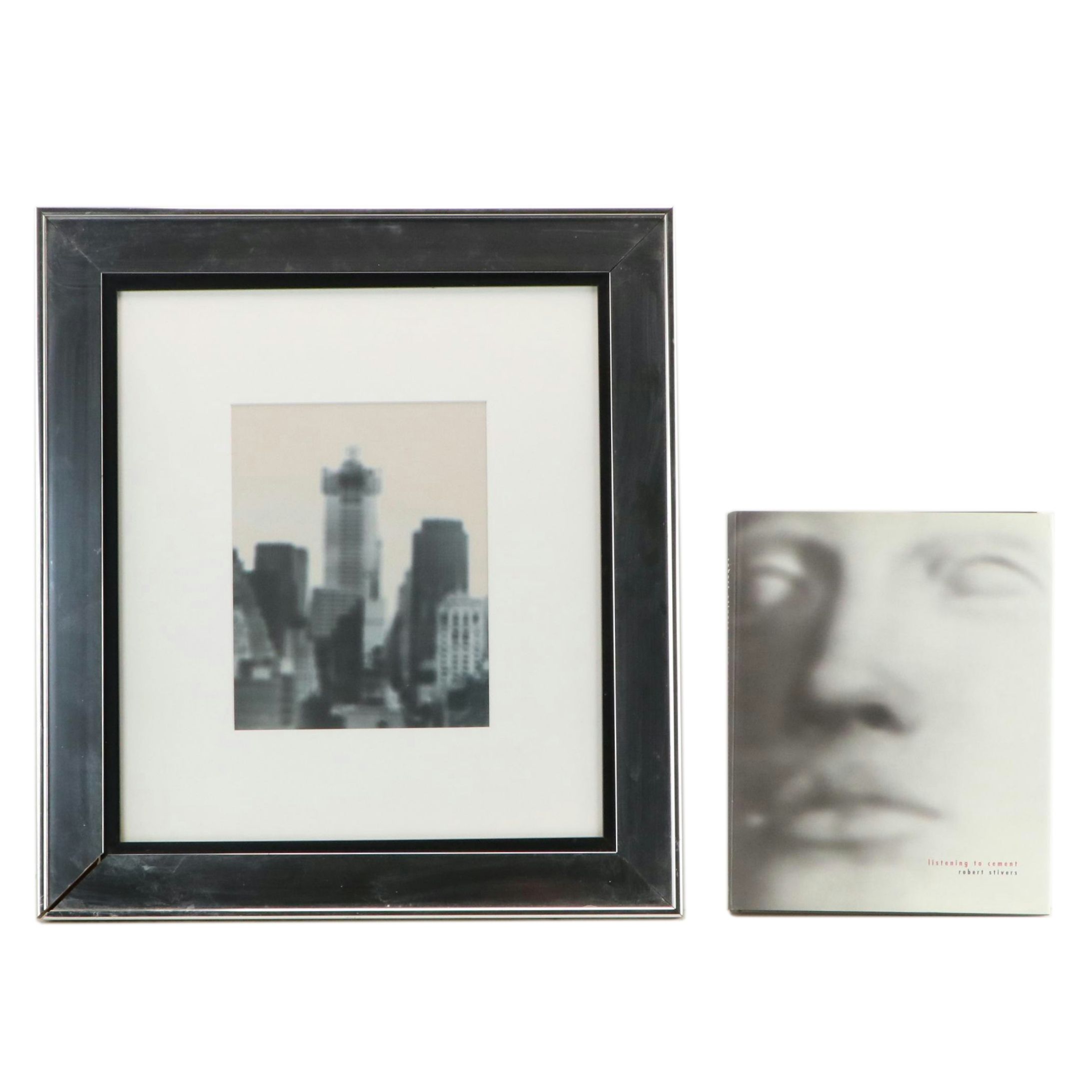 After Robert Stivers Offset Lithograph with Book