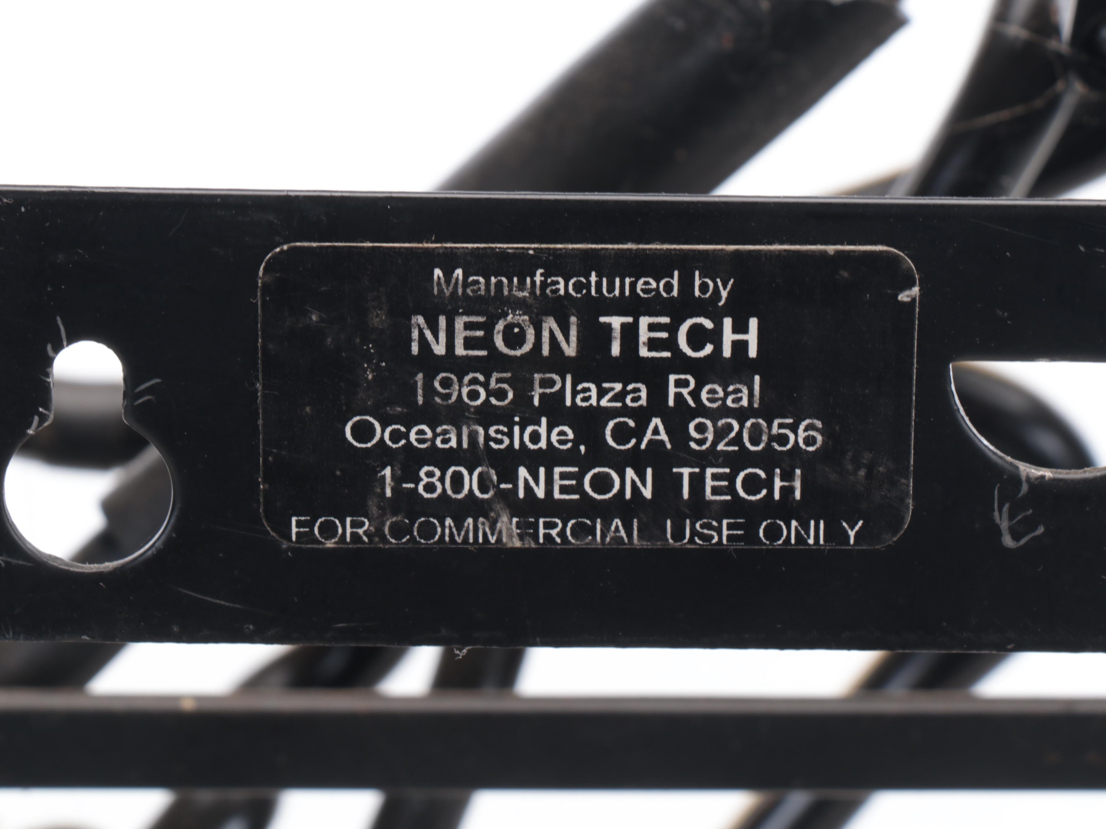 Busch Beer Advertising Neon Sign, 2001