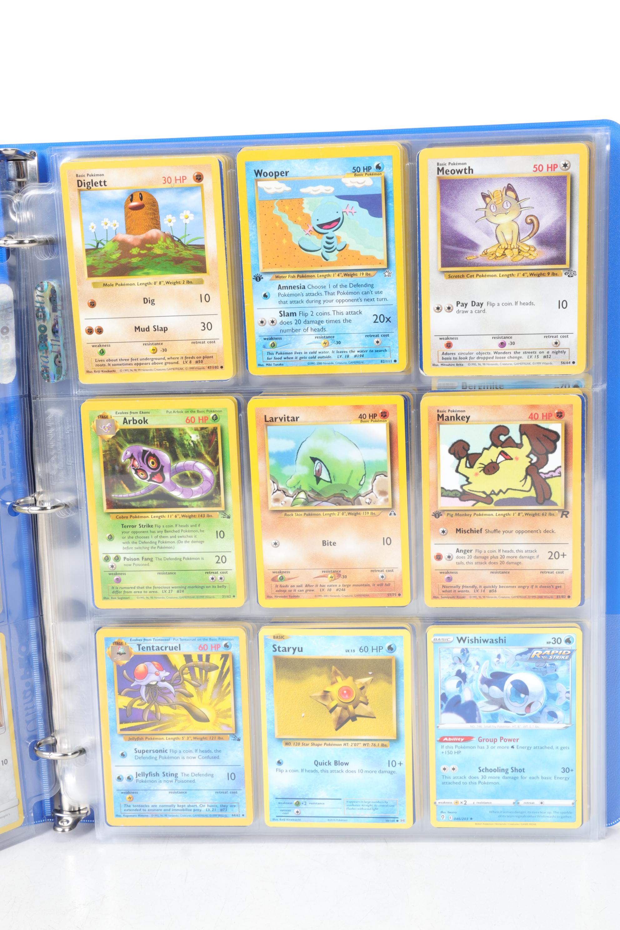 Pokemon Trading Cards, Base Set to Modern Collection