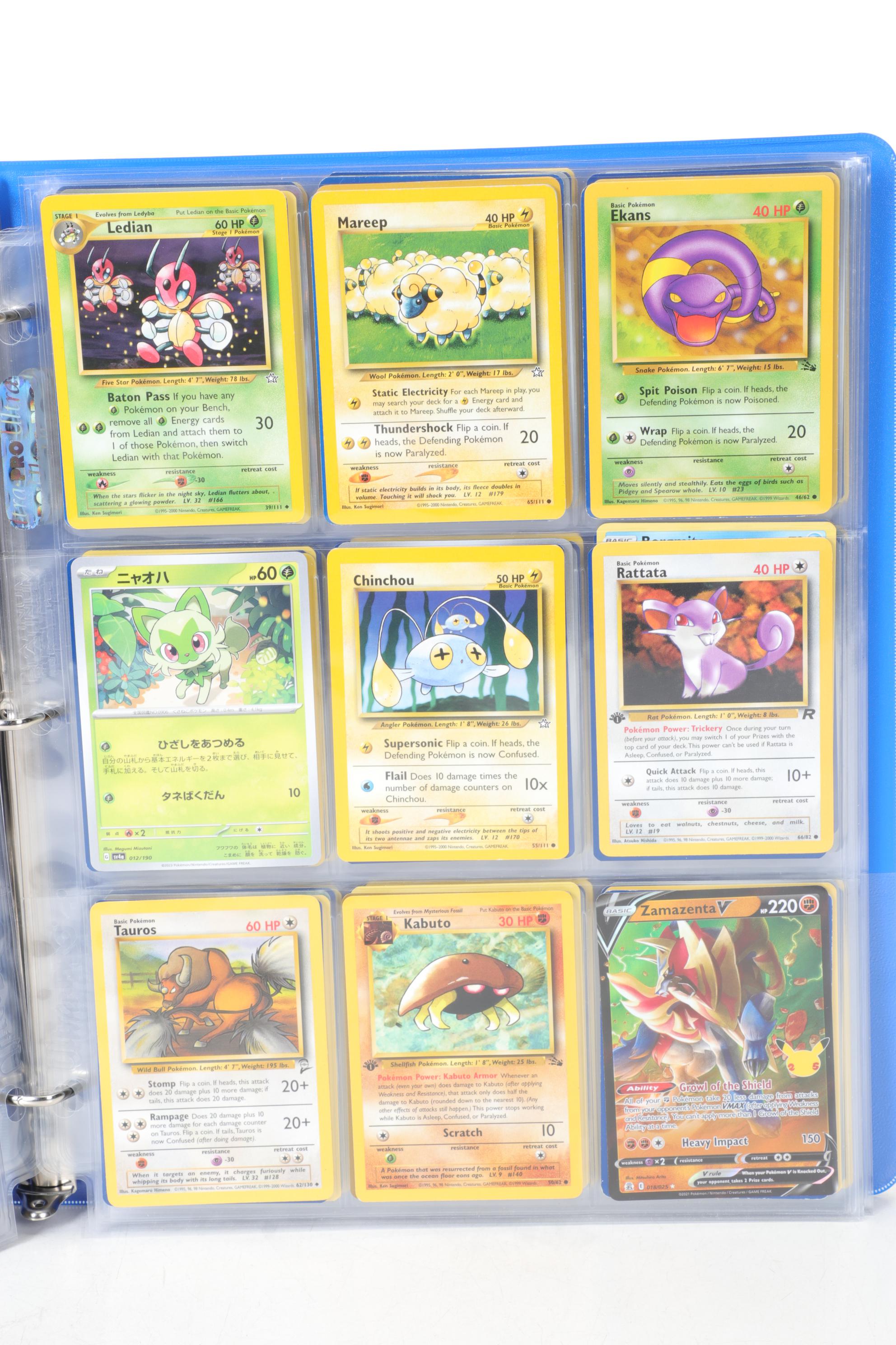 Pokemon Trading Cards, Base Set to Modern Collection