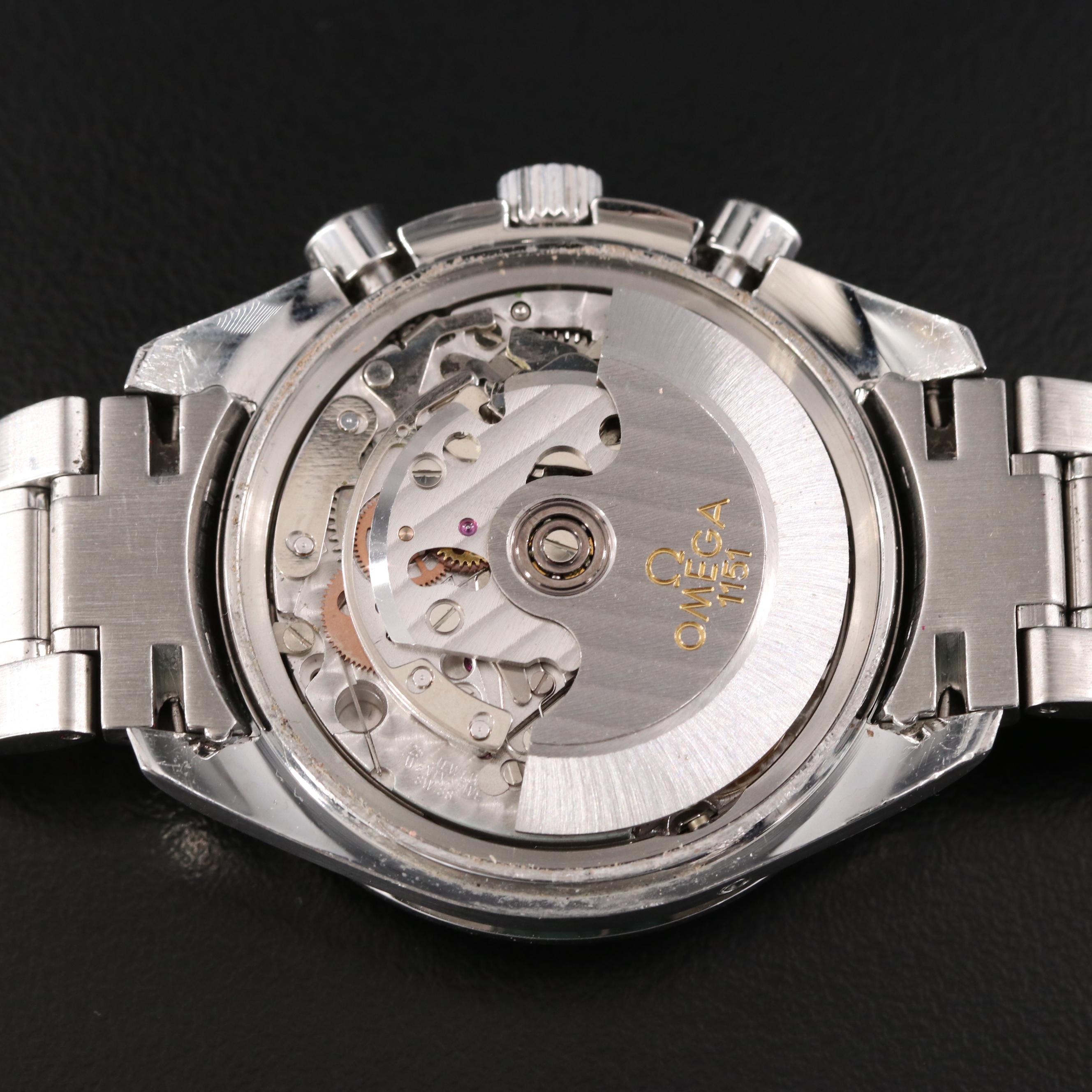 1999 Omega Speedmaster Stainless Steel Automatic Watch