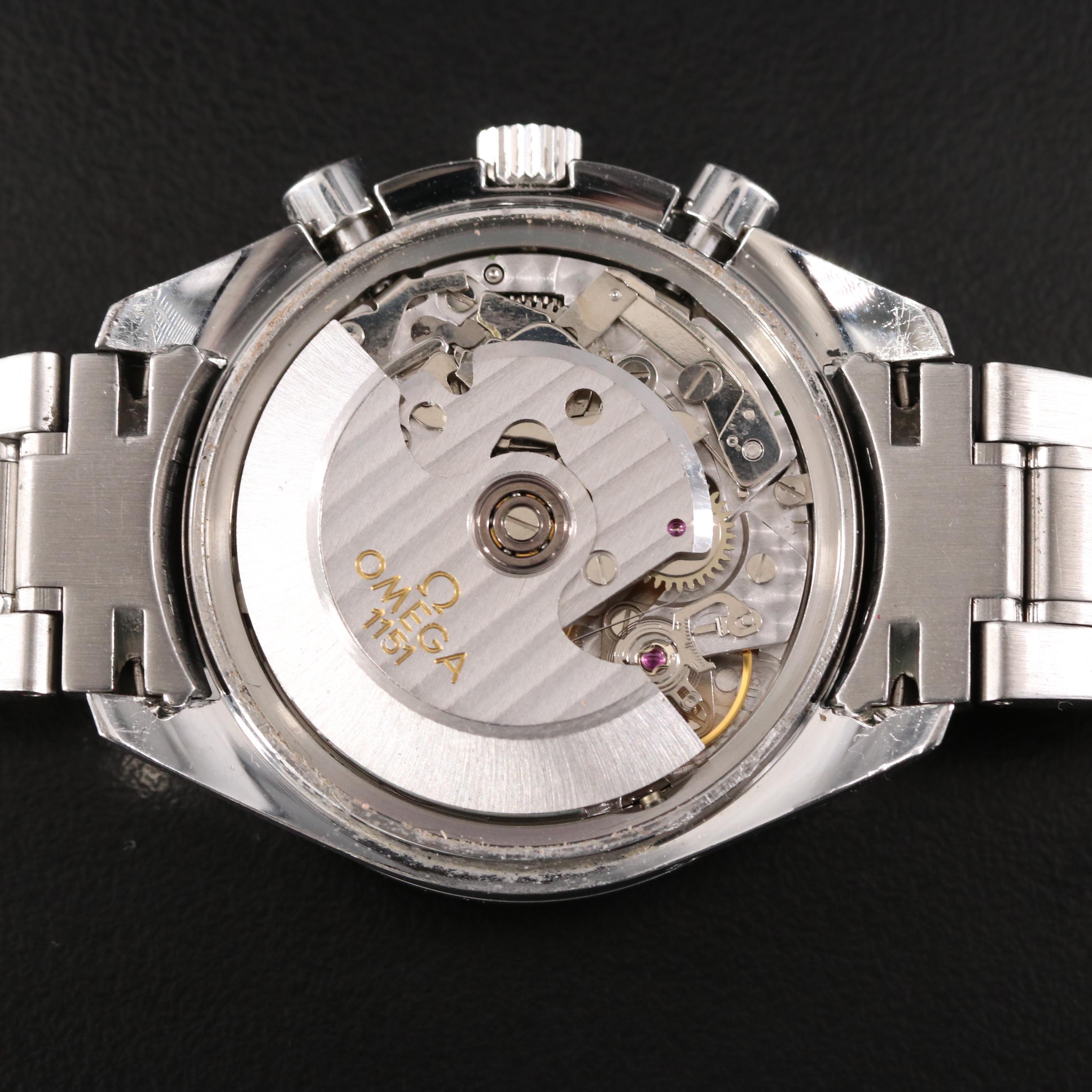 1999 Omega Speedmaster Stainless Steel Automatic Watch