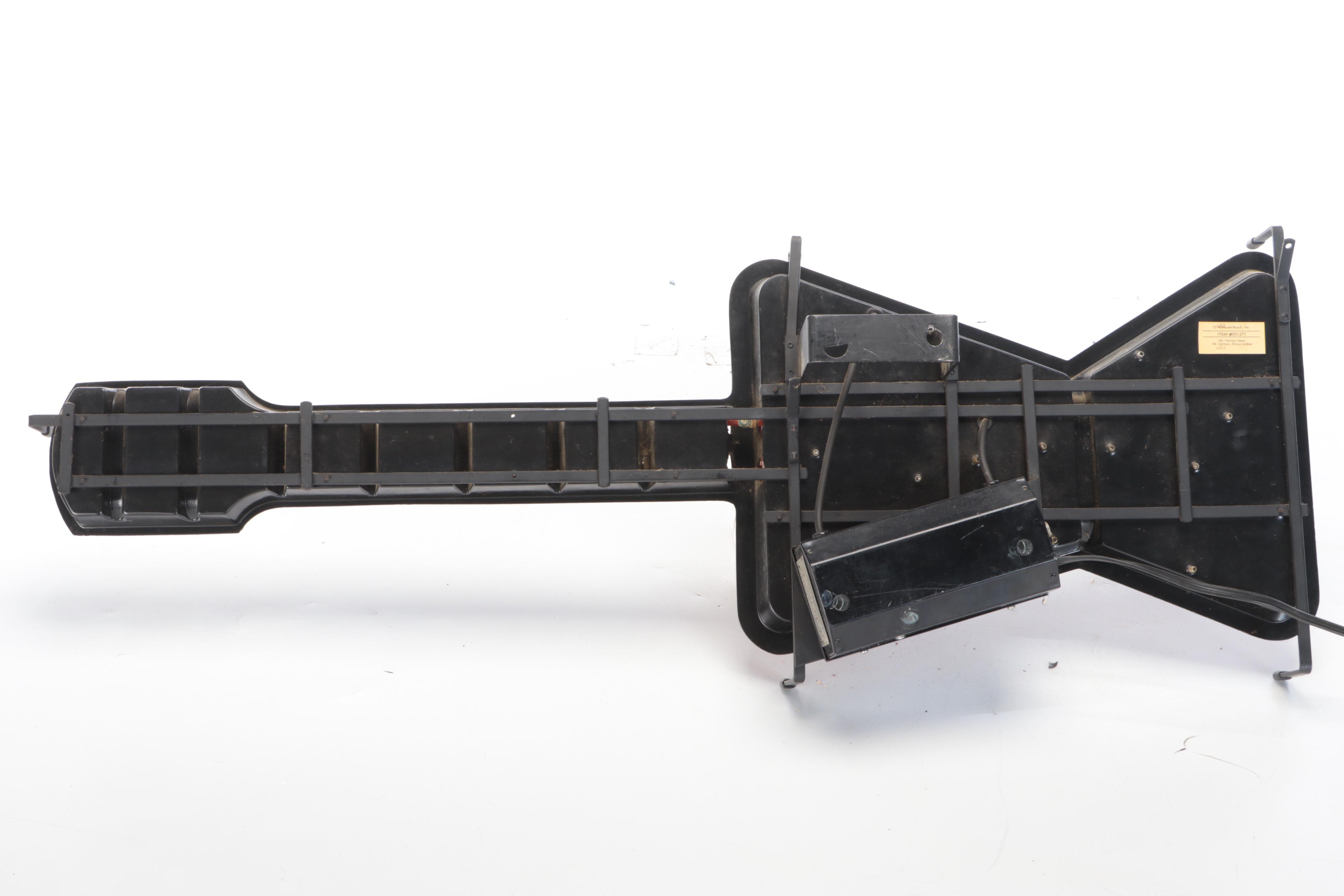 Budweiser Guitar Neon Light, 1990