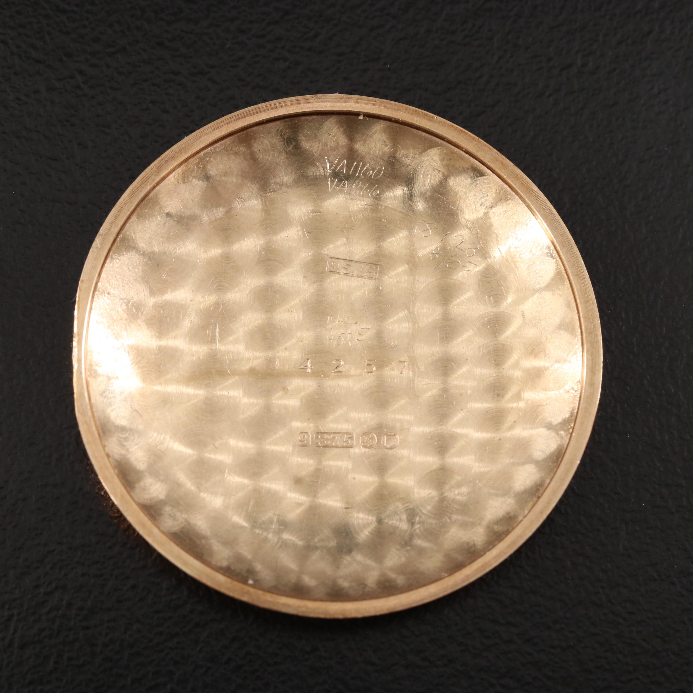 9K Rolex Precision Coin Edge Vintage Watch