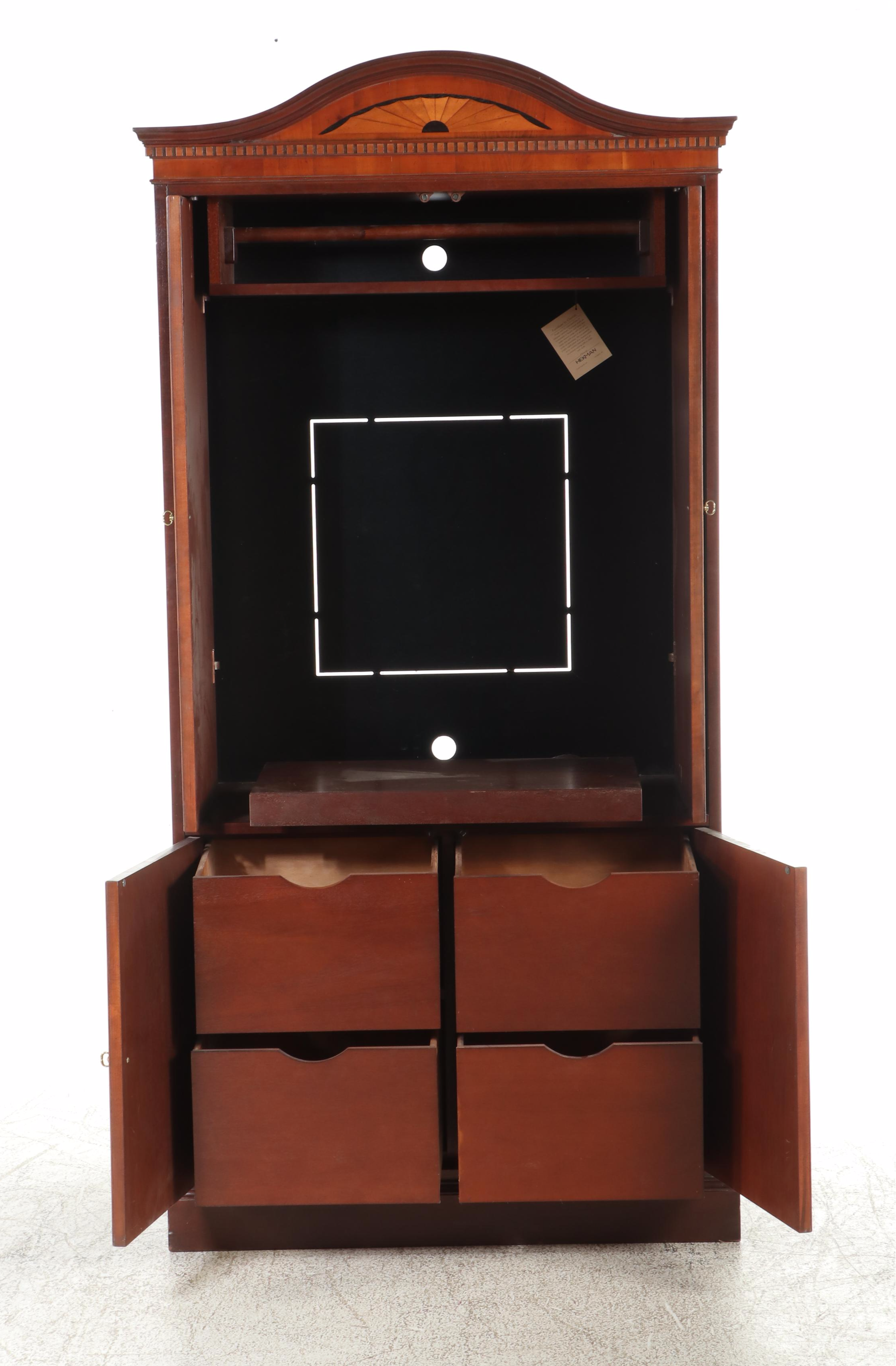 Hekman Sheraton Style Entertainment Armoire