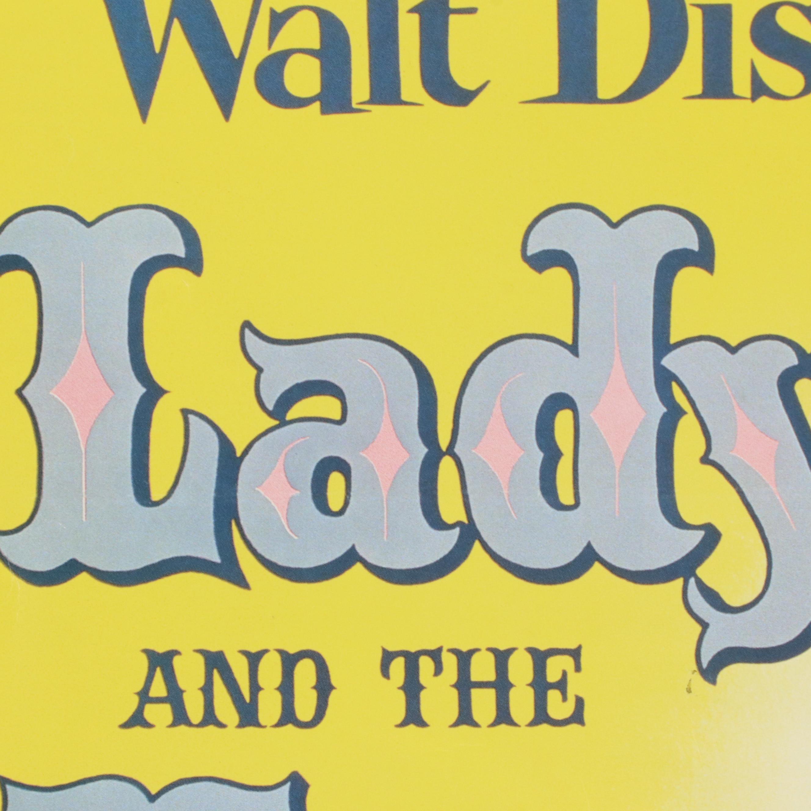 Disney "Lady and the Tramp" Movie Poster