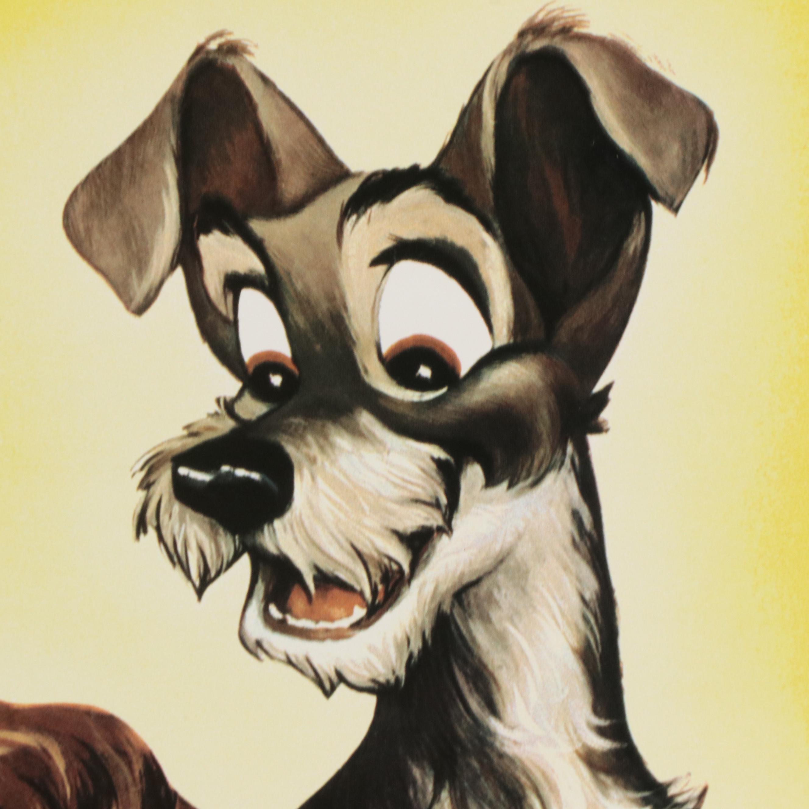 Disney "Lady and the Tramp" Movie Poster