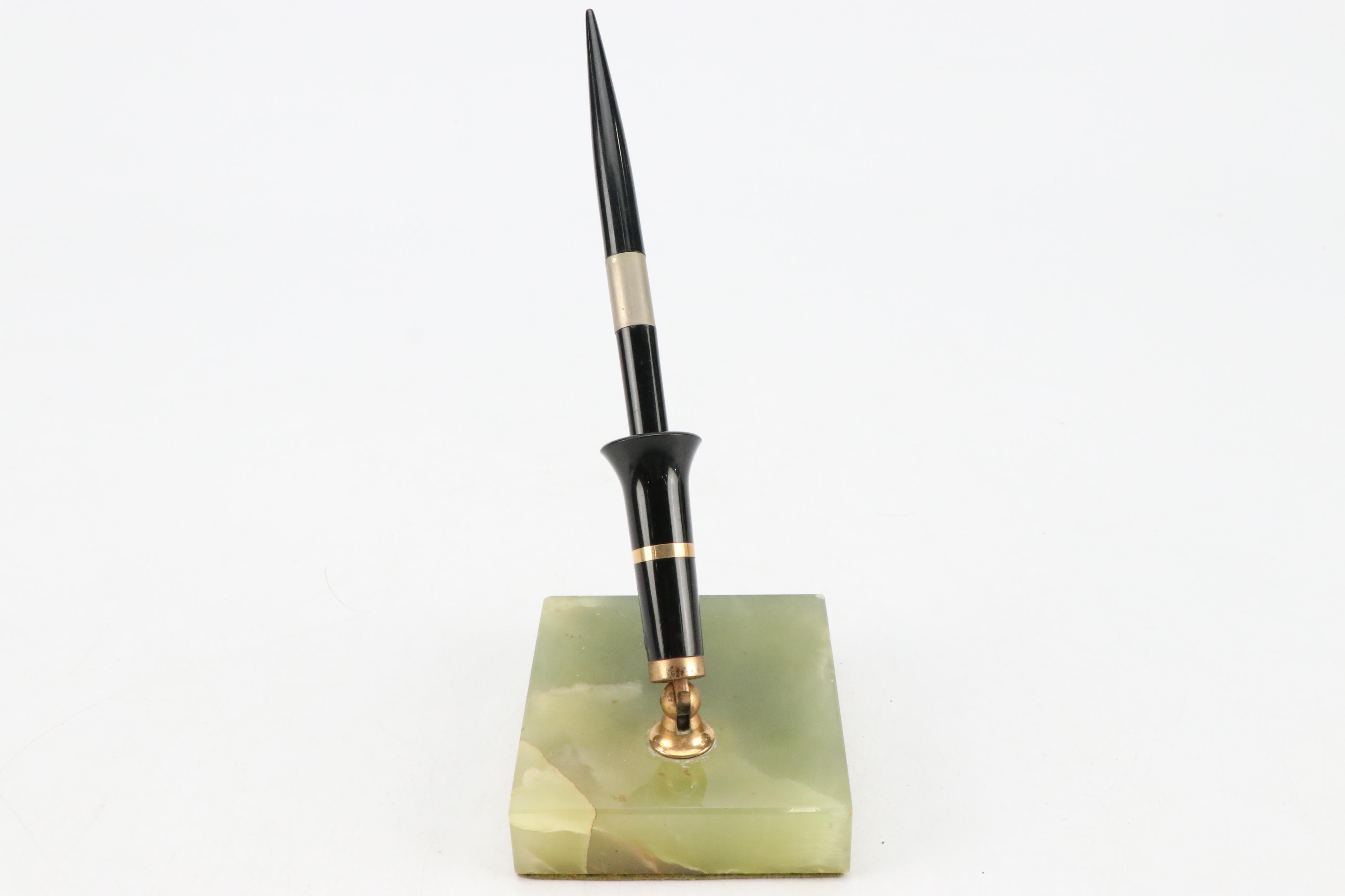 Leroy Fairchild Mother-of-Pearl Ink Dip Pens with Other Pens and Nibs