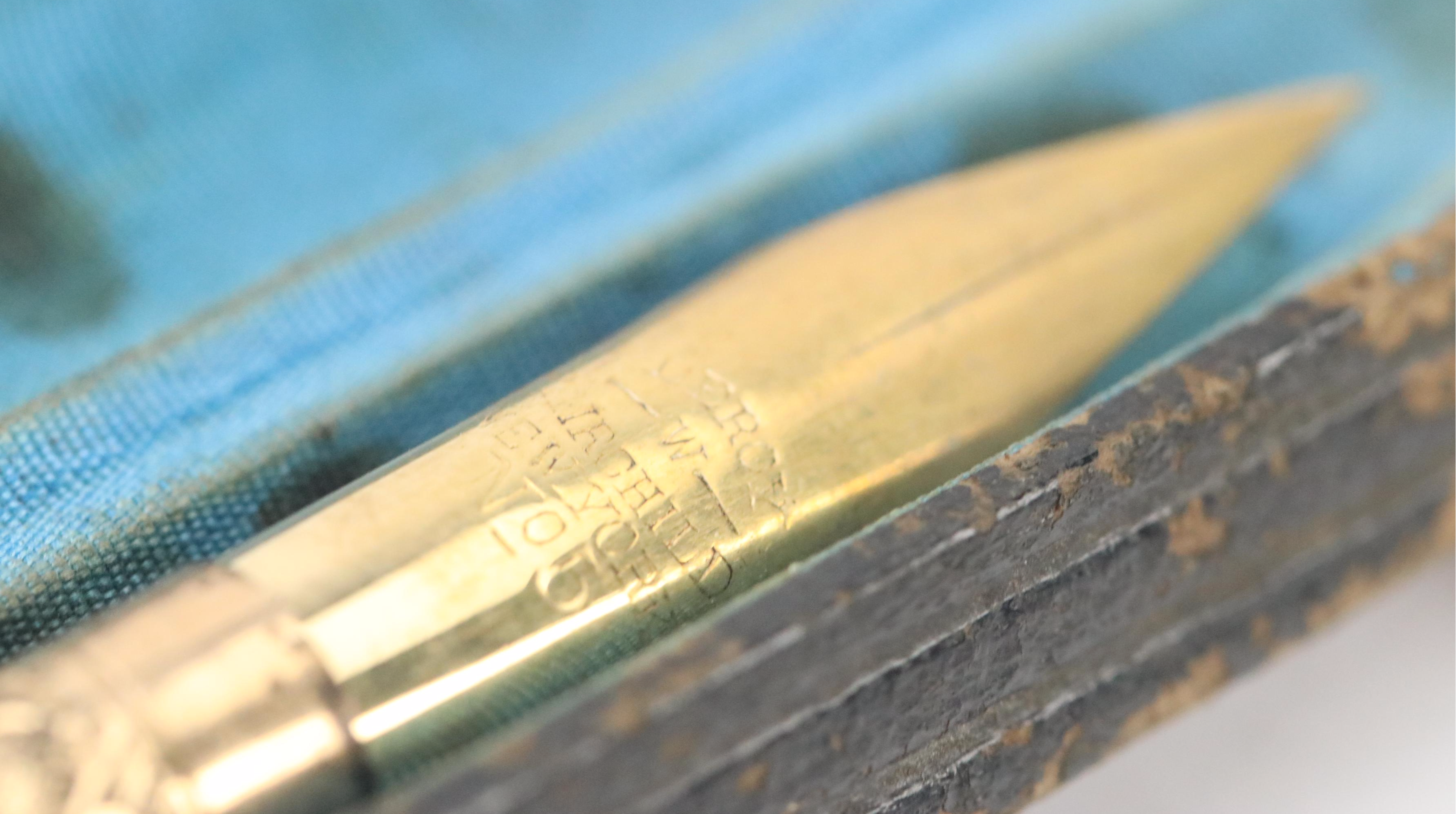 Leroy Fairchild Mother-of-Pearl Ink Dip Pens with Other Pens and Nibs