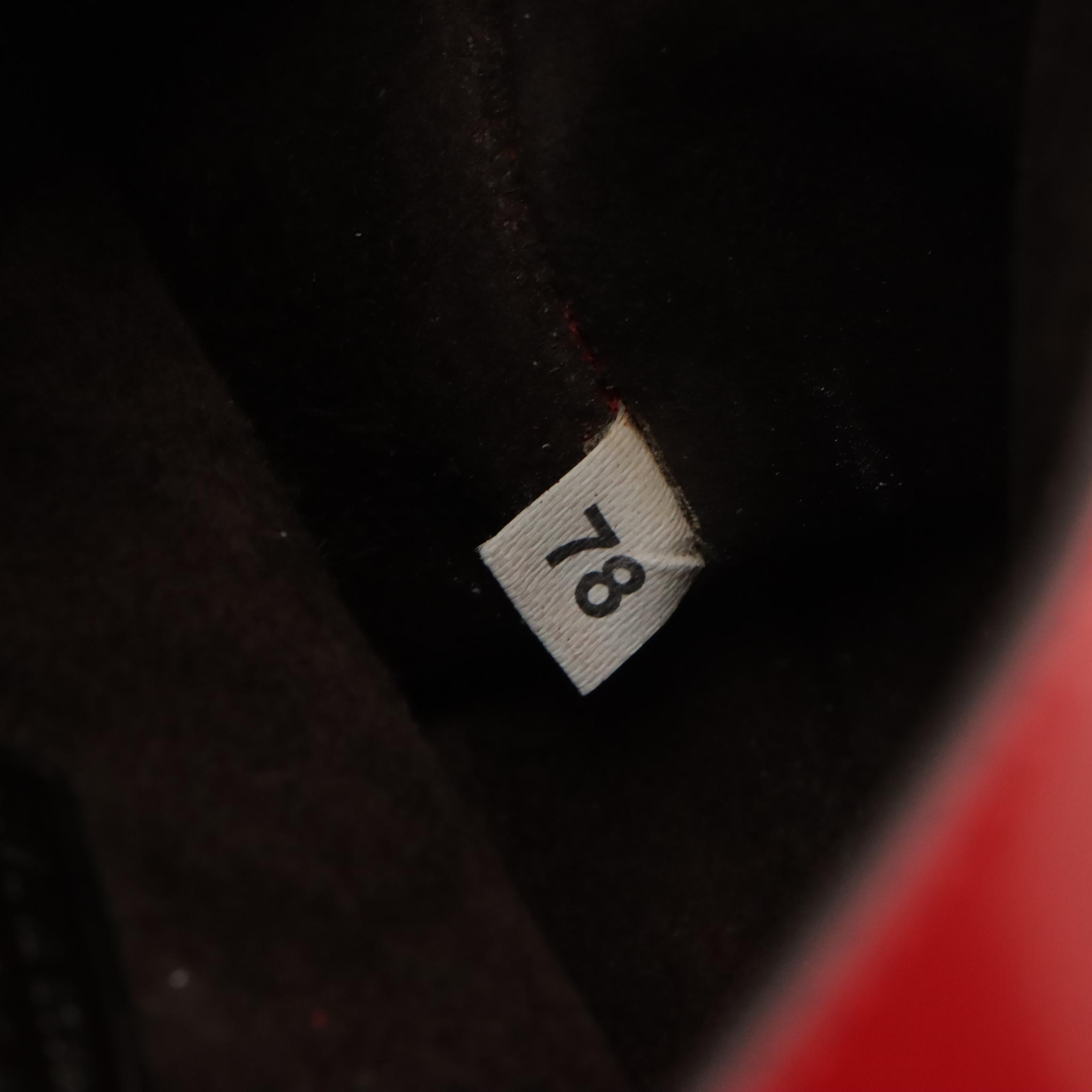 Prada Laser Cut Tote with Pouch B8857 in Rosso Spazzolato Leather